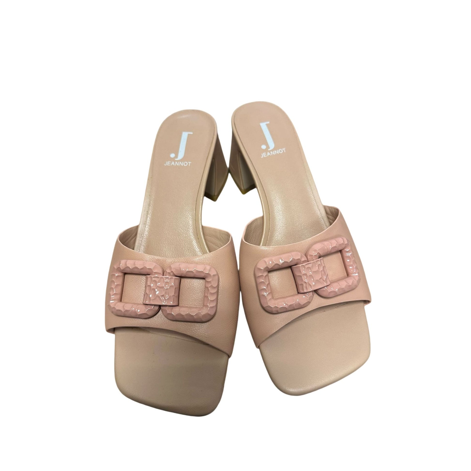Jeannot Designer Damenhalbschuhe - rose Gr. 40