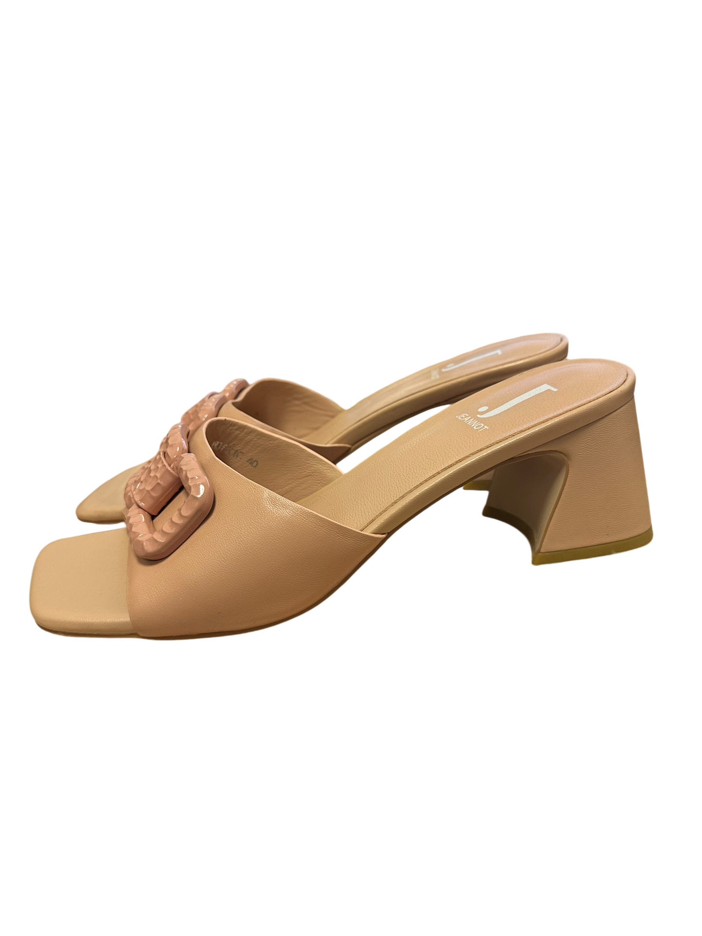 Jeannot Designer Damenhalbschuhe - rose Gr. 40