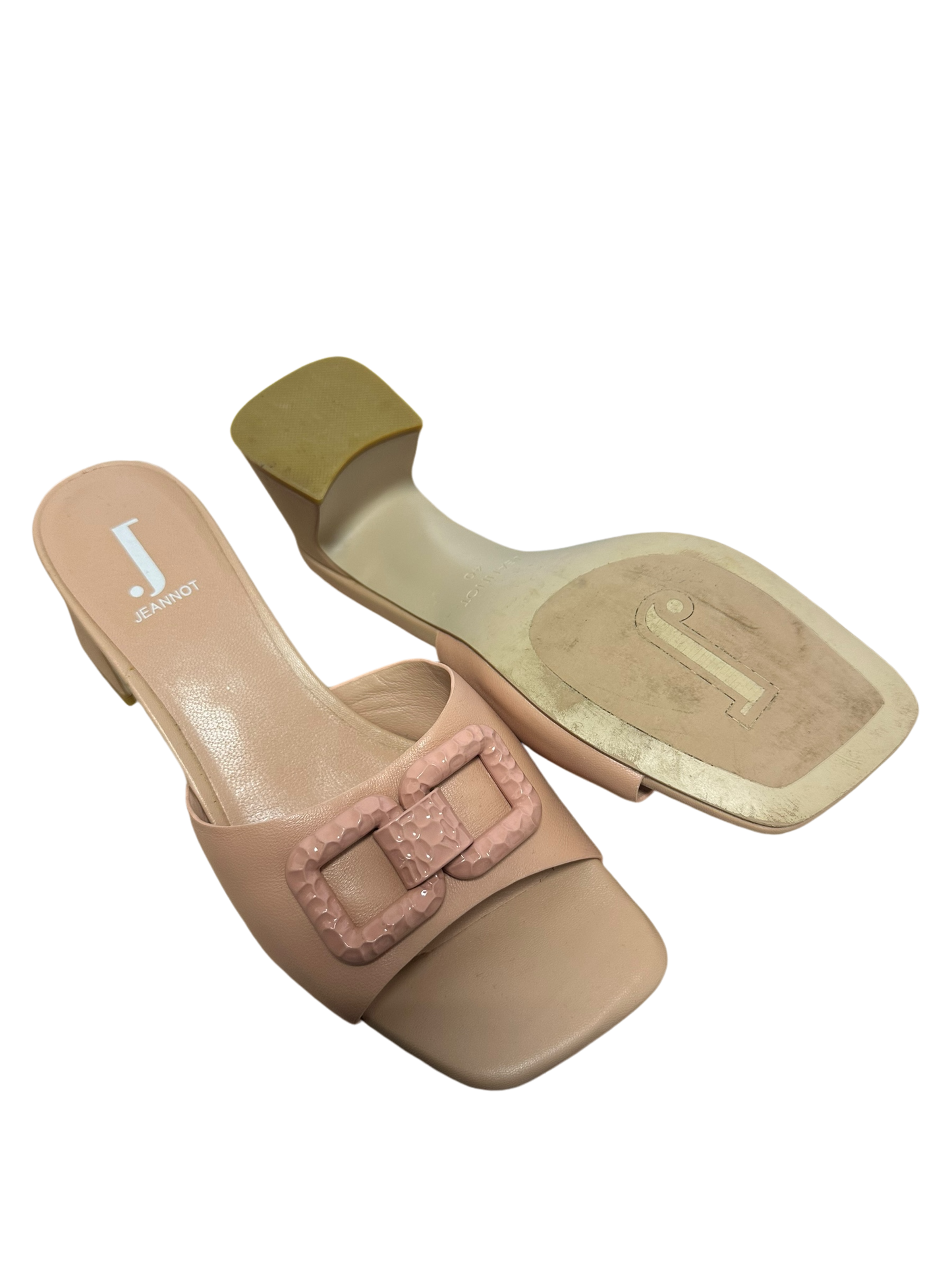 Jeannot Designer Damenhalbschuhe - rose Gr. 40