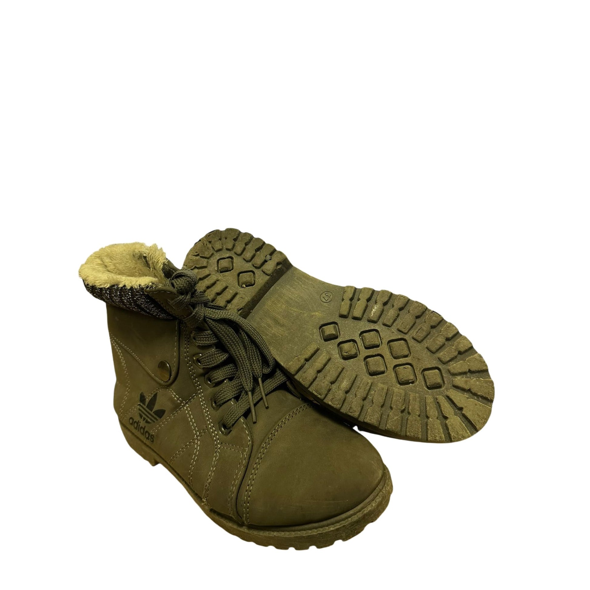 Adidas Damenstiefelette grau und gefüttert Gr. 37