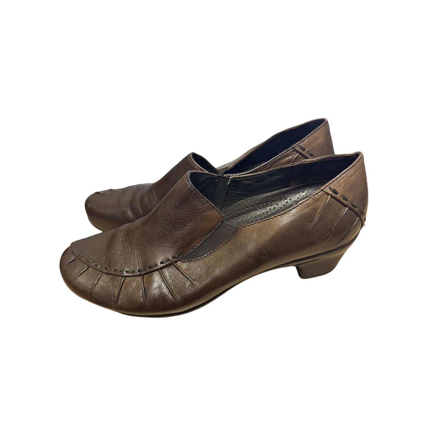 Medicus Damenhalbschuhe aus Echtleder braun Gr. 37