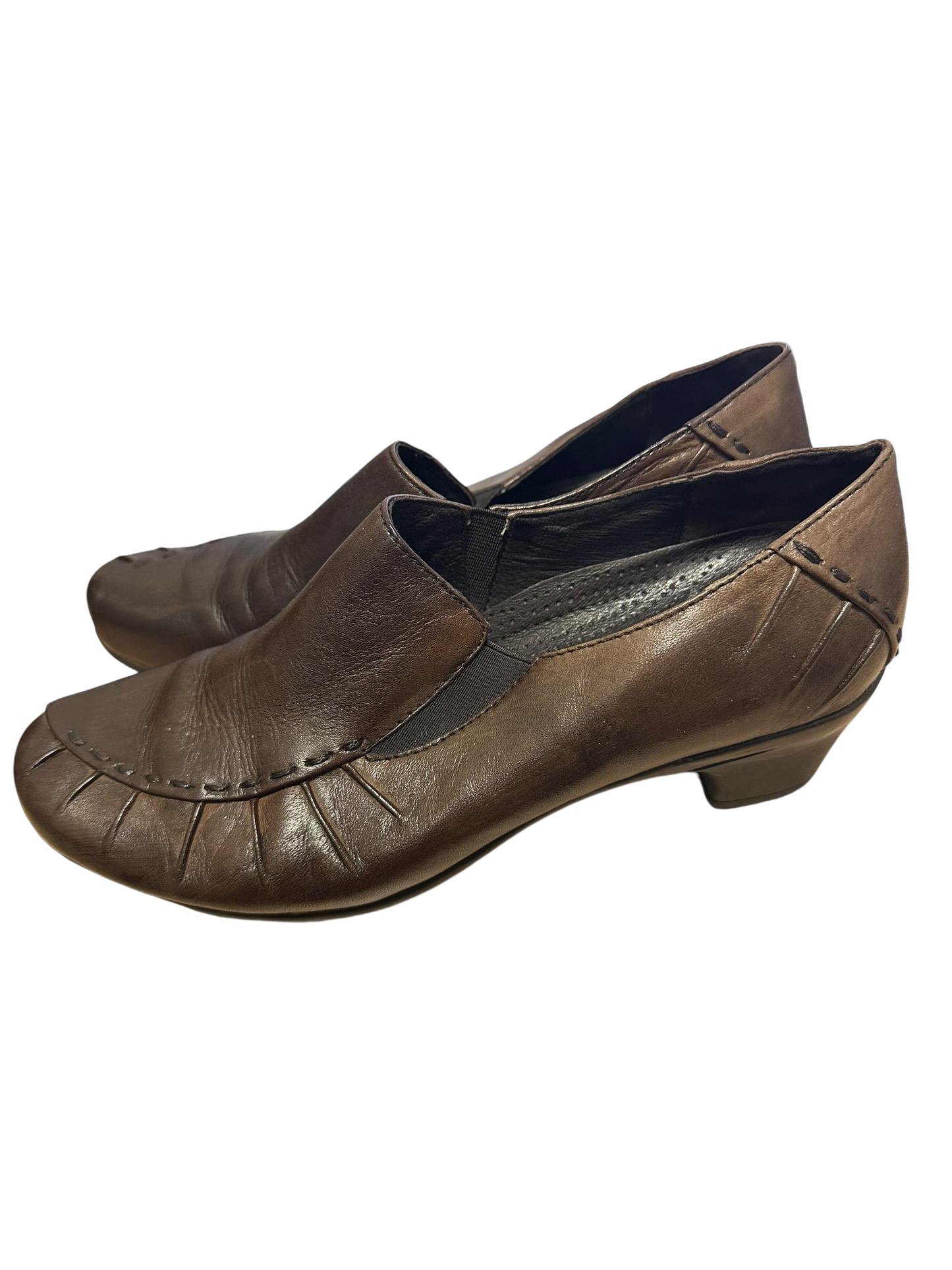 Medicus Damenhalbschuhe aus Echtleder braun Gr. 37