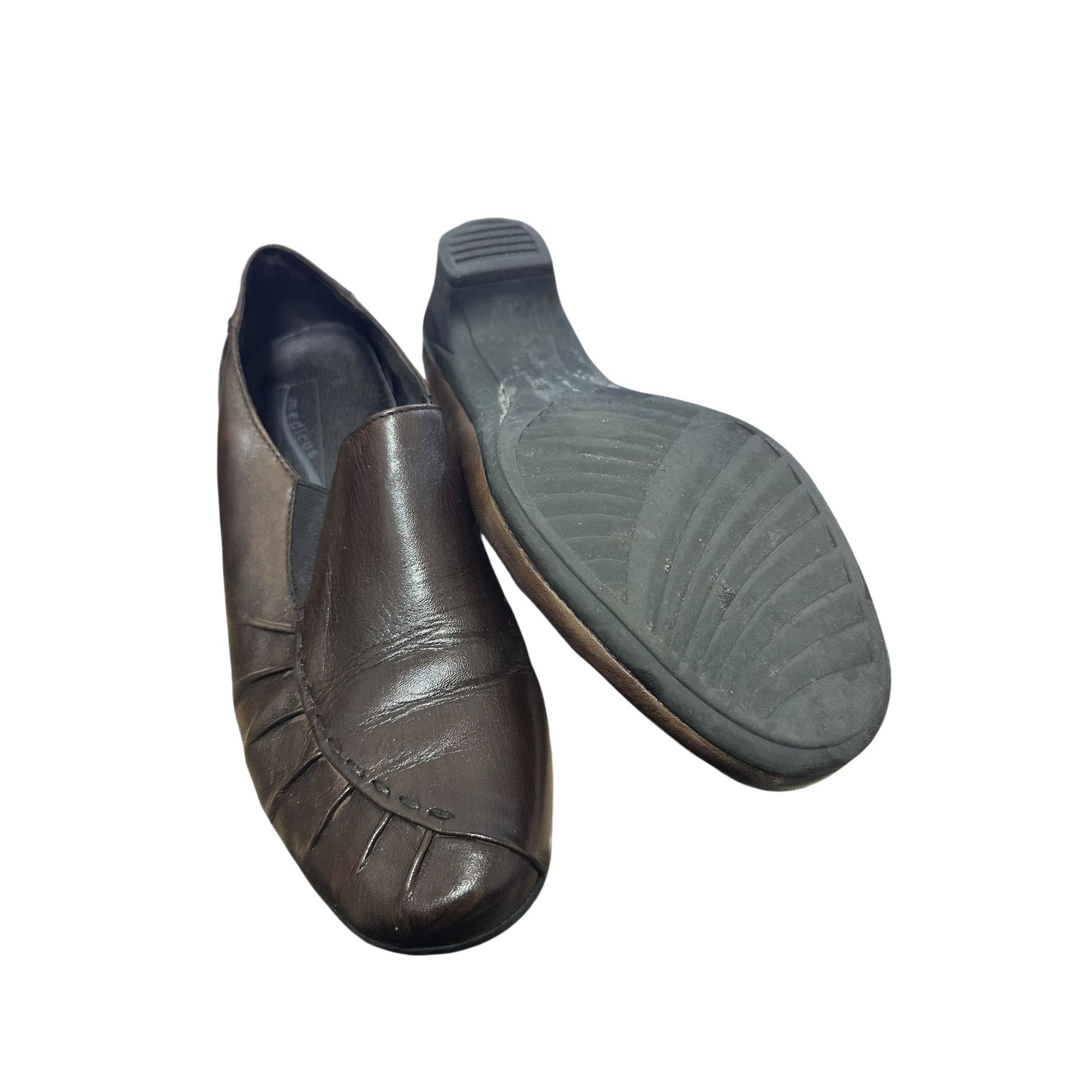 Medicus Damenhalbschuhe aus Echtleder braun Gr. 37