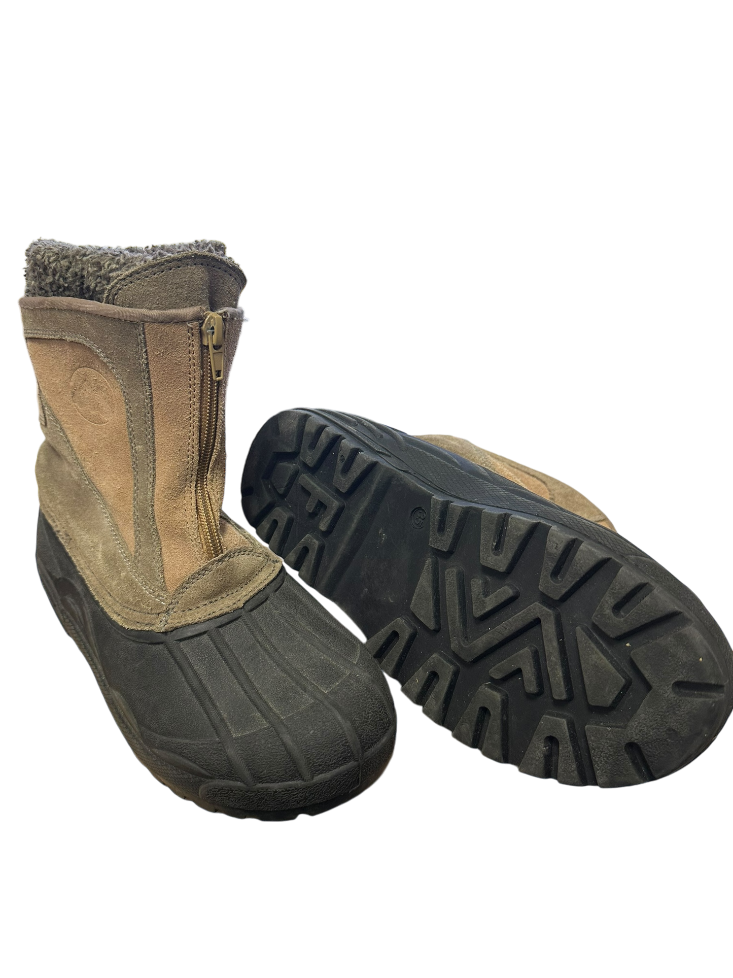 Pure Panda Stiefel graubraun Unisex Gr. 35