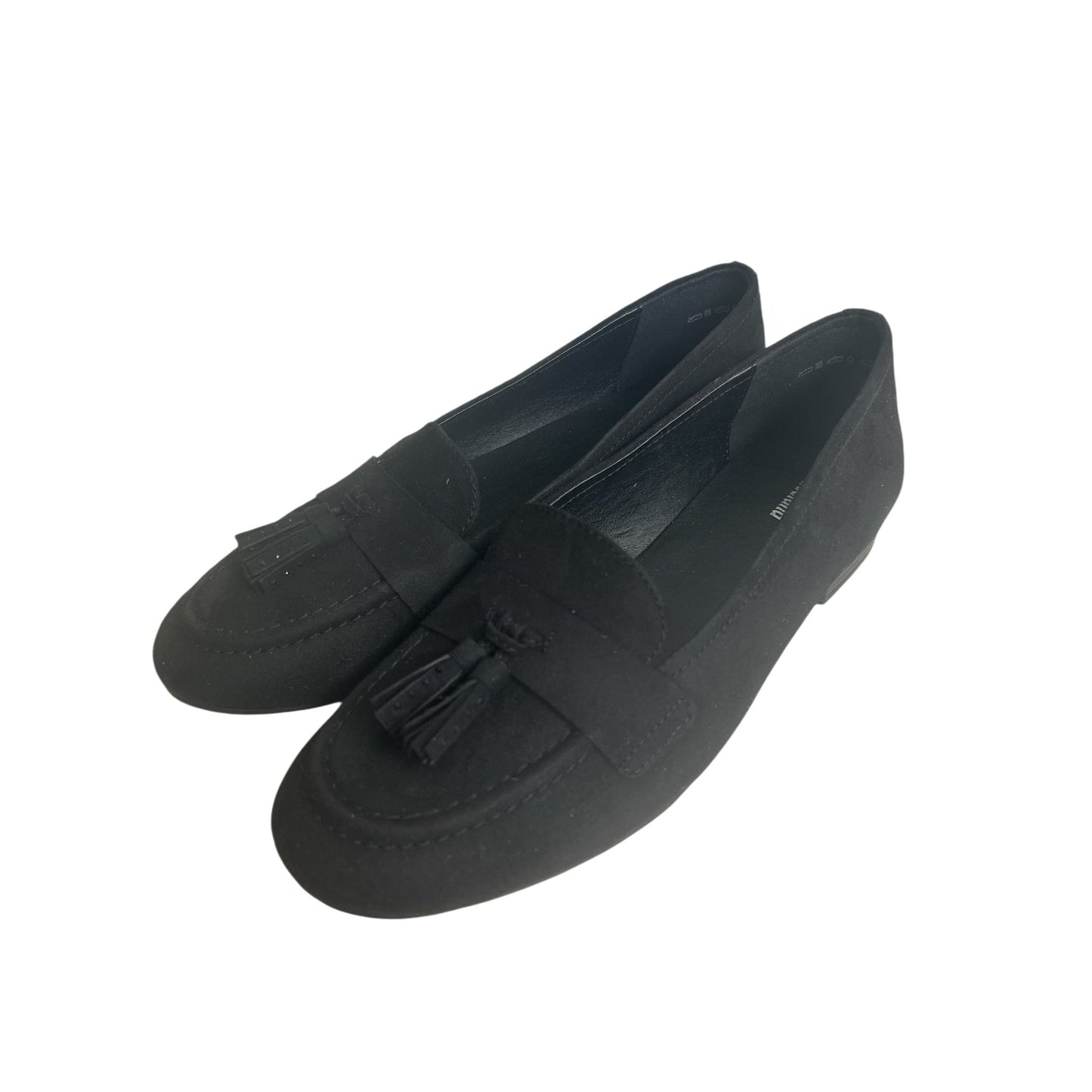 Graceland Wildleder Slipper Damen schwarz Gr. 40
