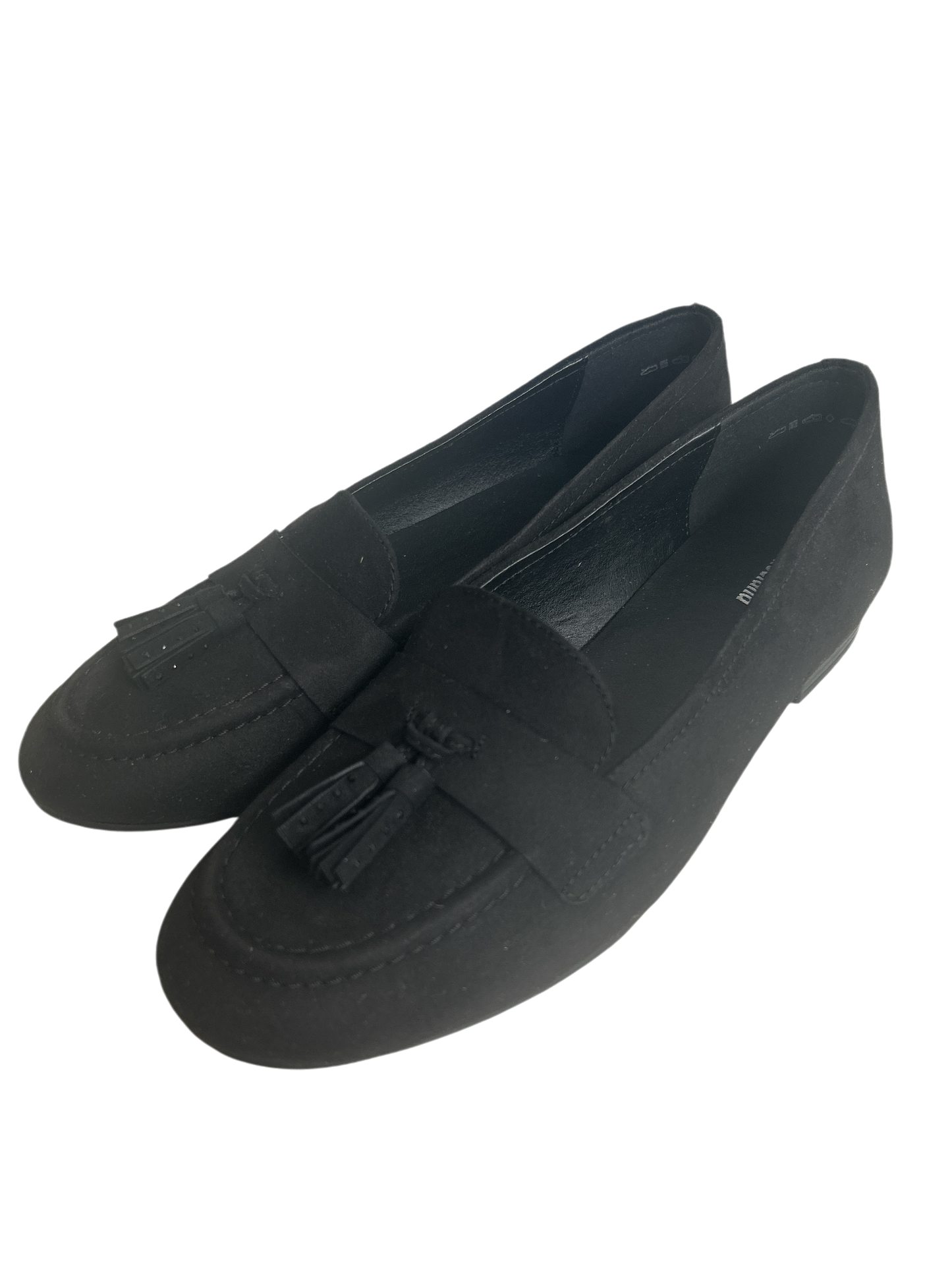 Graceland Wildleder Slipper Damen schwarz Gr. 40