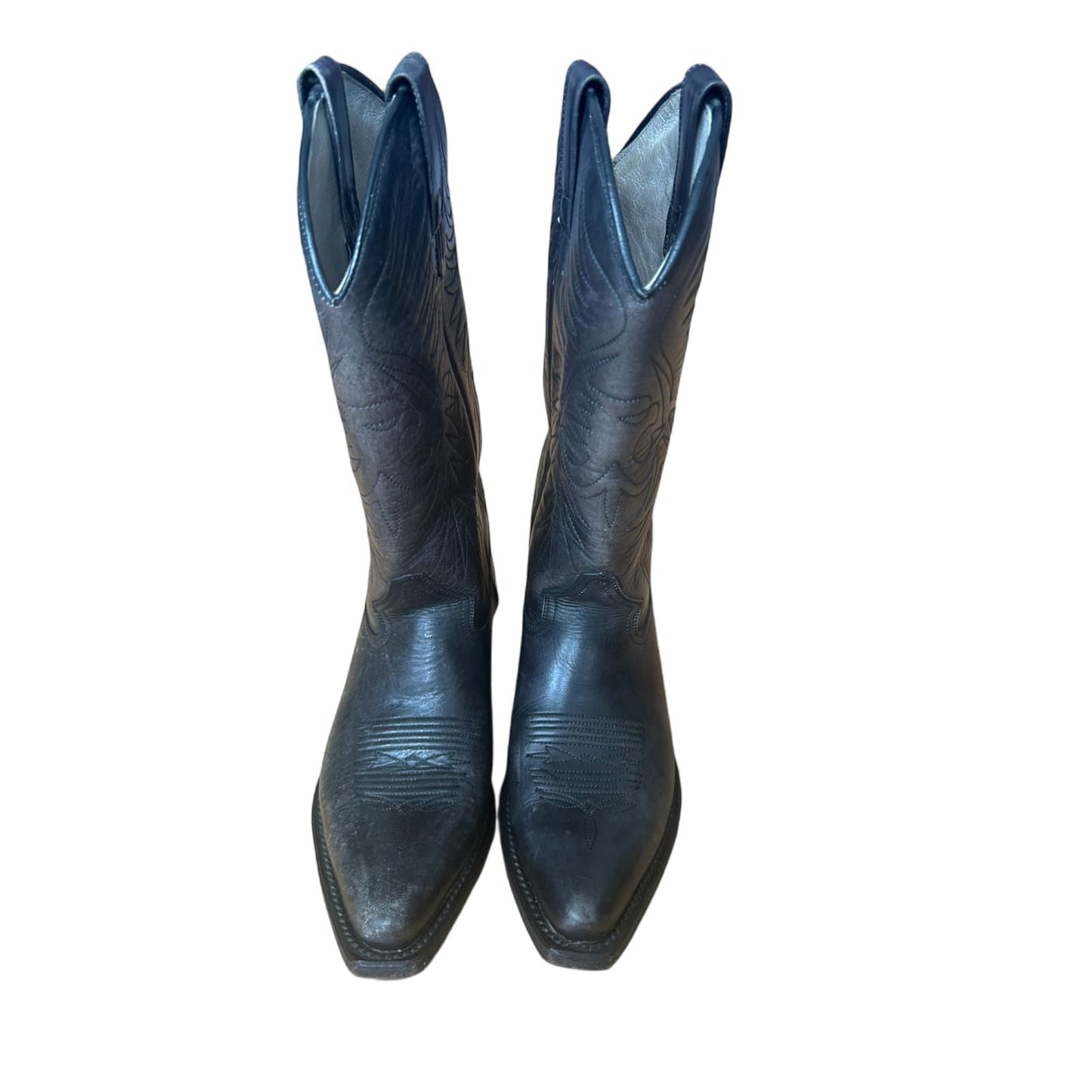 Buffalo Damenstiefel Cowboystiefel schwarz Gr. 37