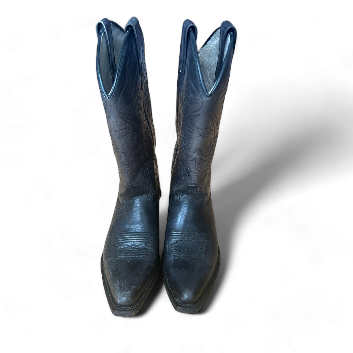 Buffalo Damenstiefel Cowboystiefel schwarz Gr. 37