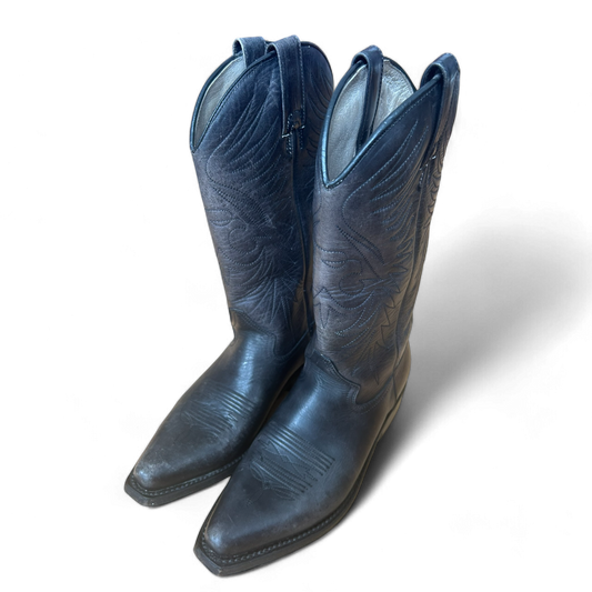 Buffalo Damenstiefel Cowboystiefel schwarz Gr. 37