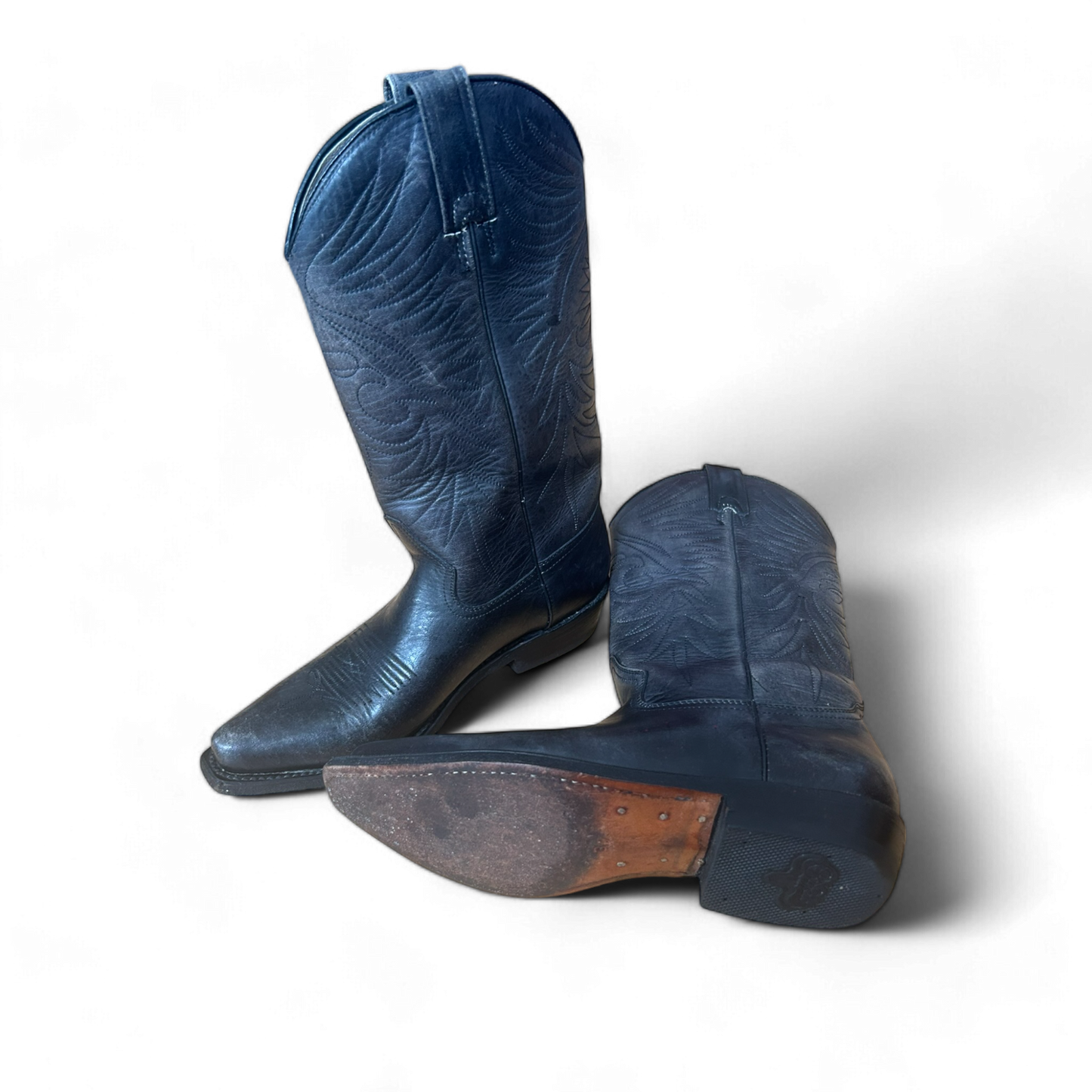 Buffalo Damenstiefel Cowboystiefel schwarz Gr. 37