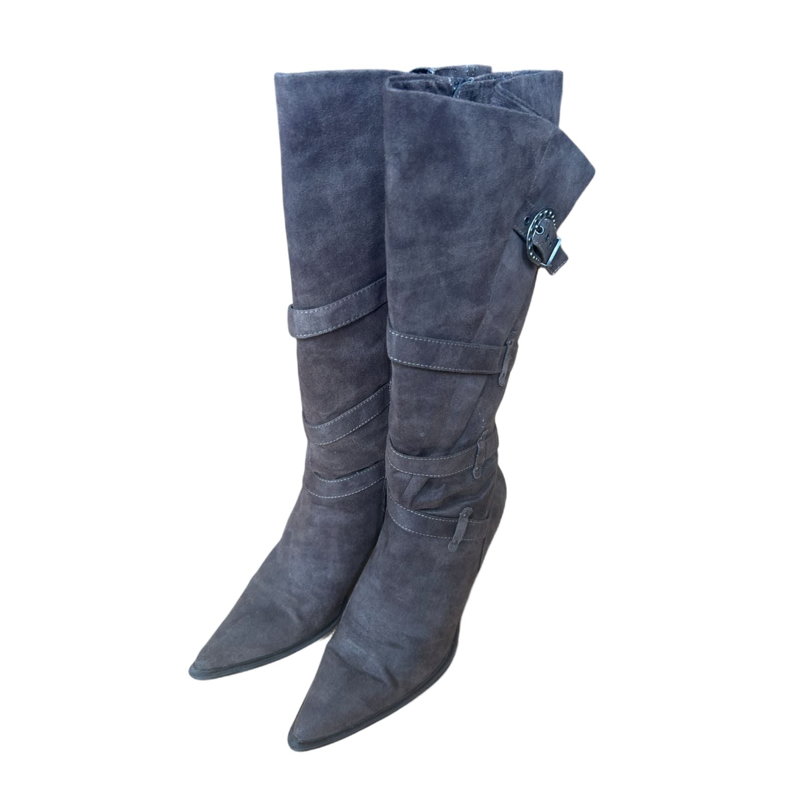 Venturini Damenstiefel Kunstleder braun Gr. 39