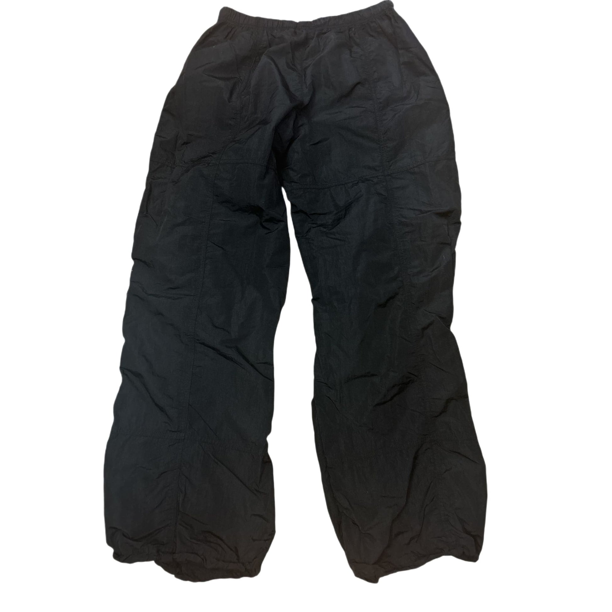 Lässige Bershka Damen Baggy-Hose Schwarz Größe M