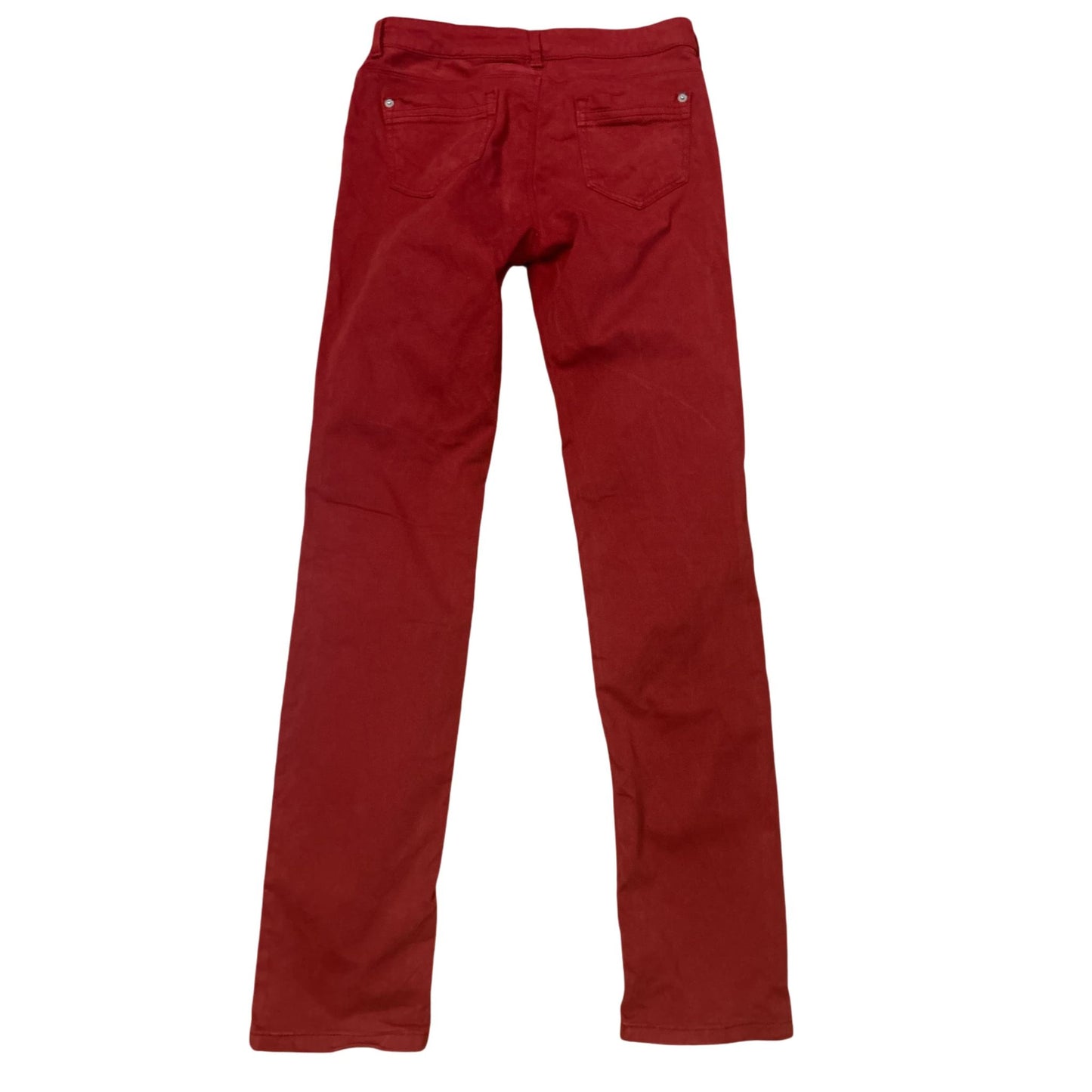 1 - 2- 3 Damenhose stretch rot Größe 36