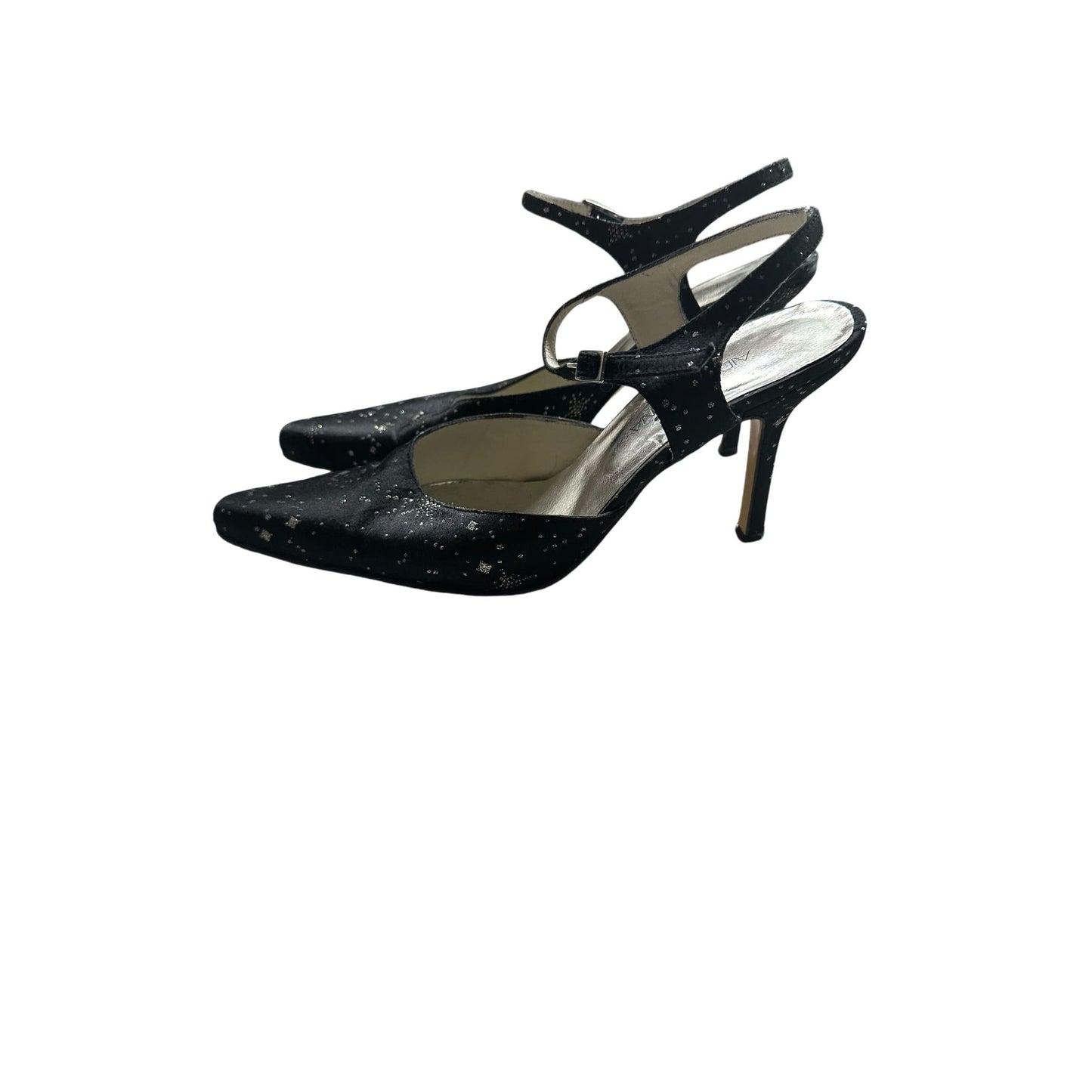 Aida Donna Boutique Damenhalbschuhe Stoff schwarz Gr. 38
