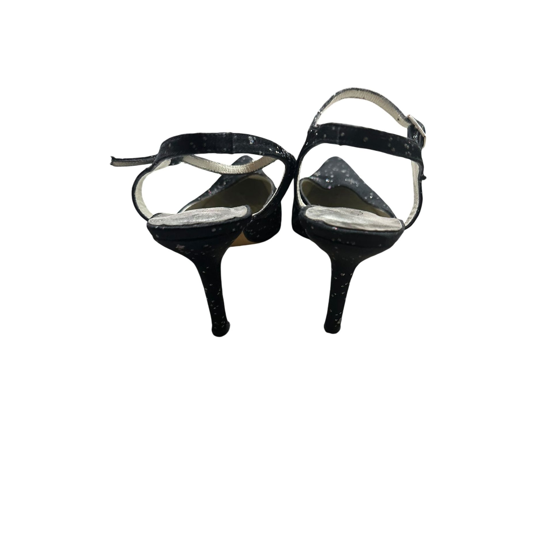 Aida Donna Boutique Damenhalbschuhe Stoff schwarz Gr. 38
