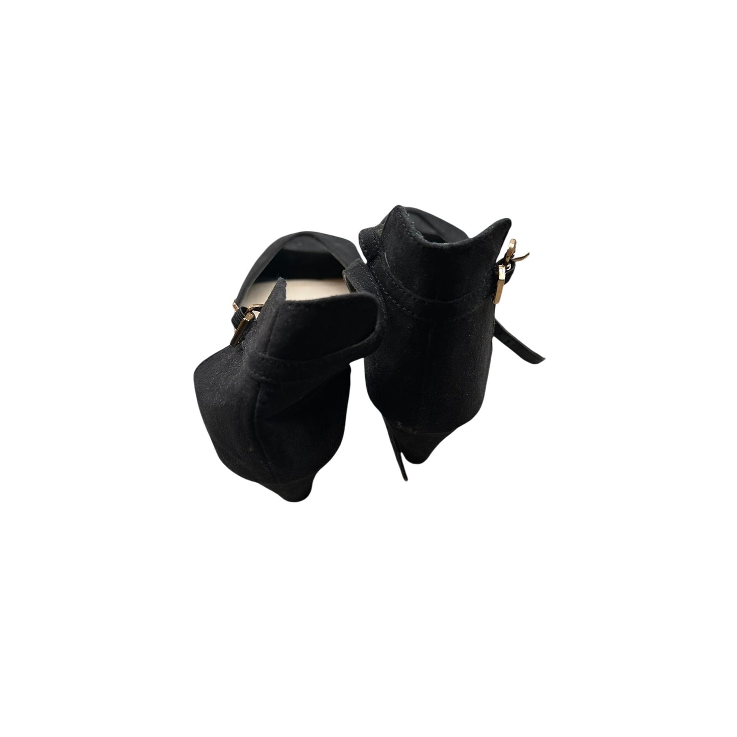 LuckyShoes Damenhalbschuhe Stoff schwarz Gr. 40