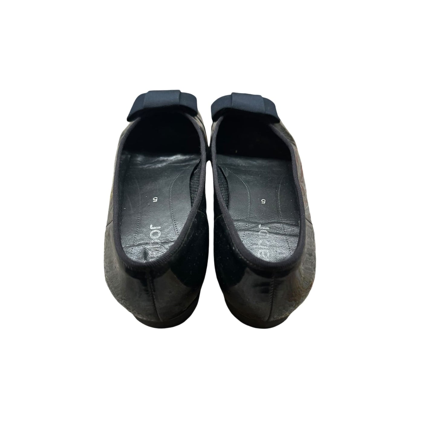 Gabor Damenhalbschuhe Leder schwarz Gr. 38