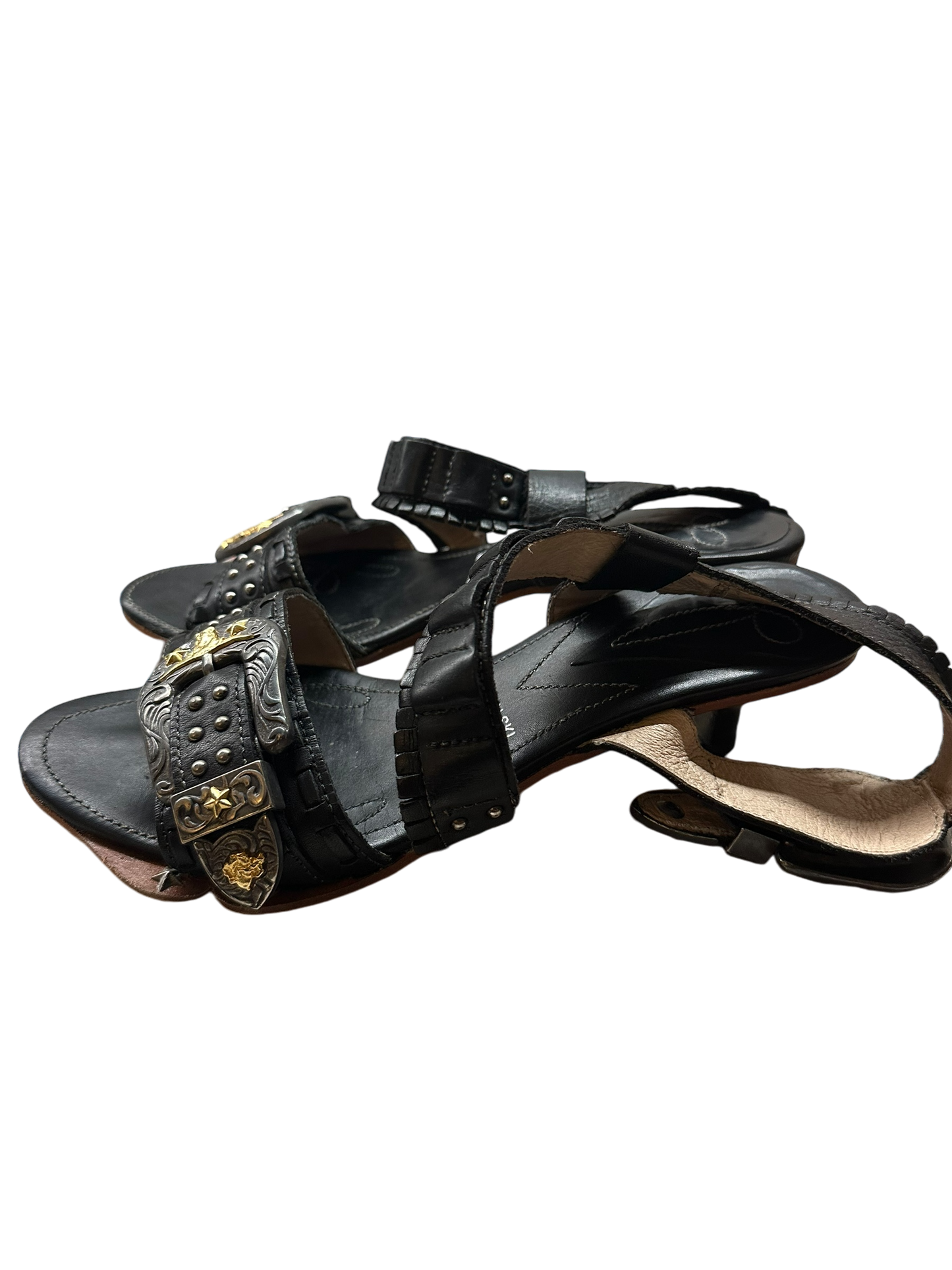 Kowalski Damenhalbschuhe Leder schwarz Gr. 37