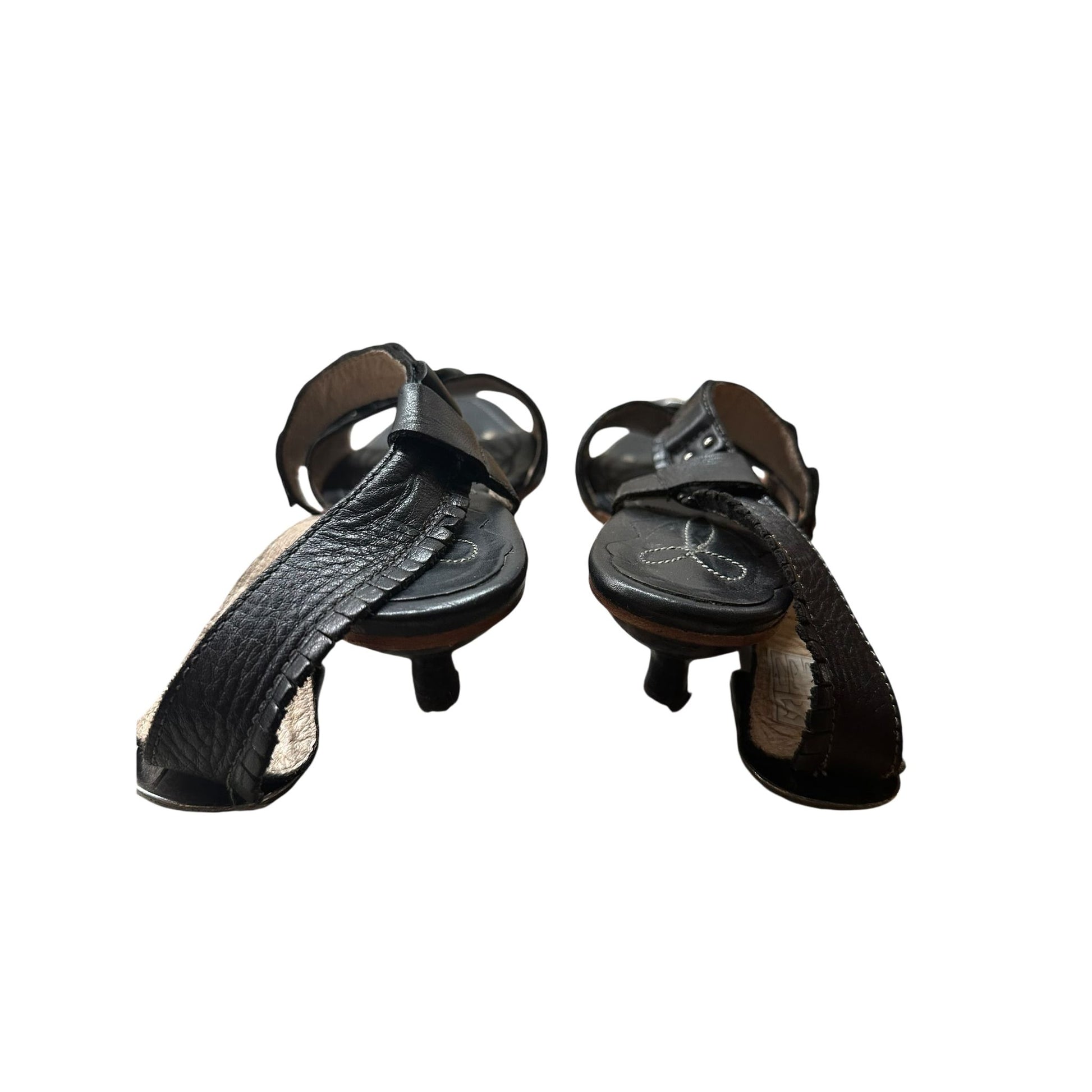 Kowalski Damenhalbschuhe Leder schwarz Gr. 37