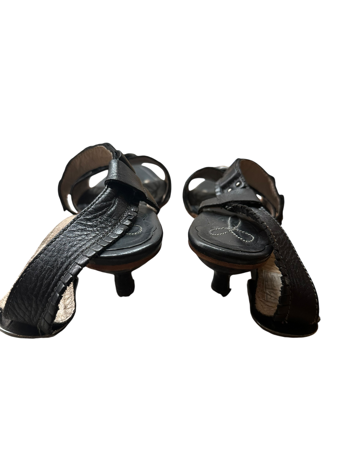 Kowalski Damenhalbschuhe Leder schwarz Gr. 37