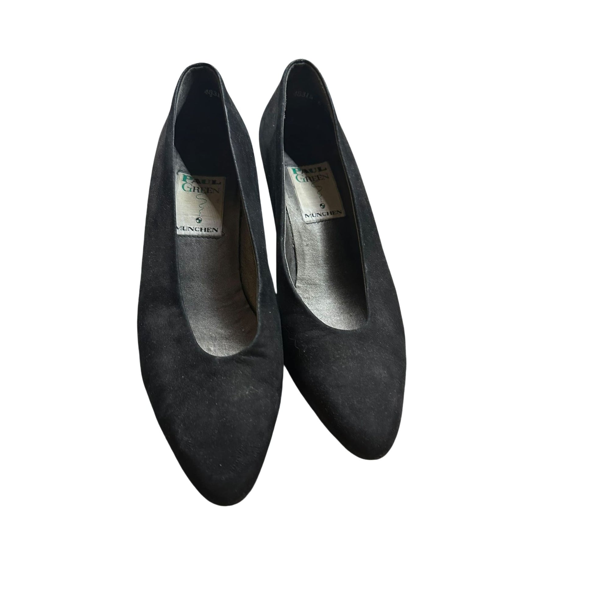 Paul Green München Damenhalbschuhe Echtleder schwarz Gr. 36