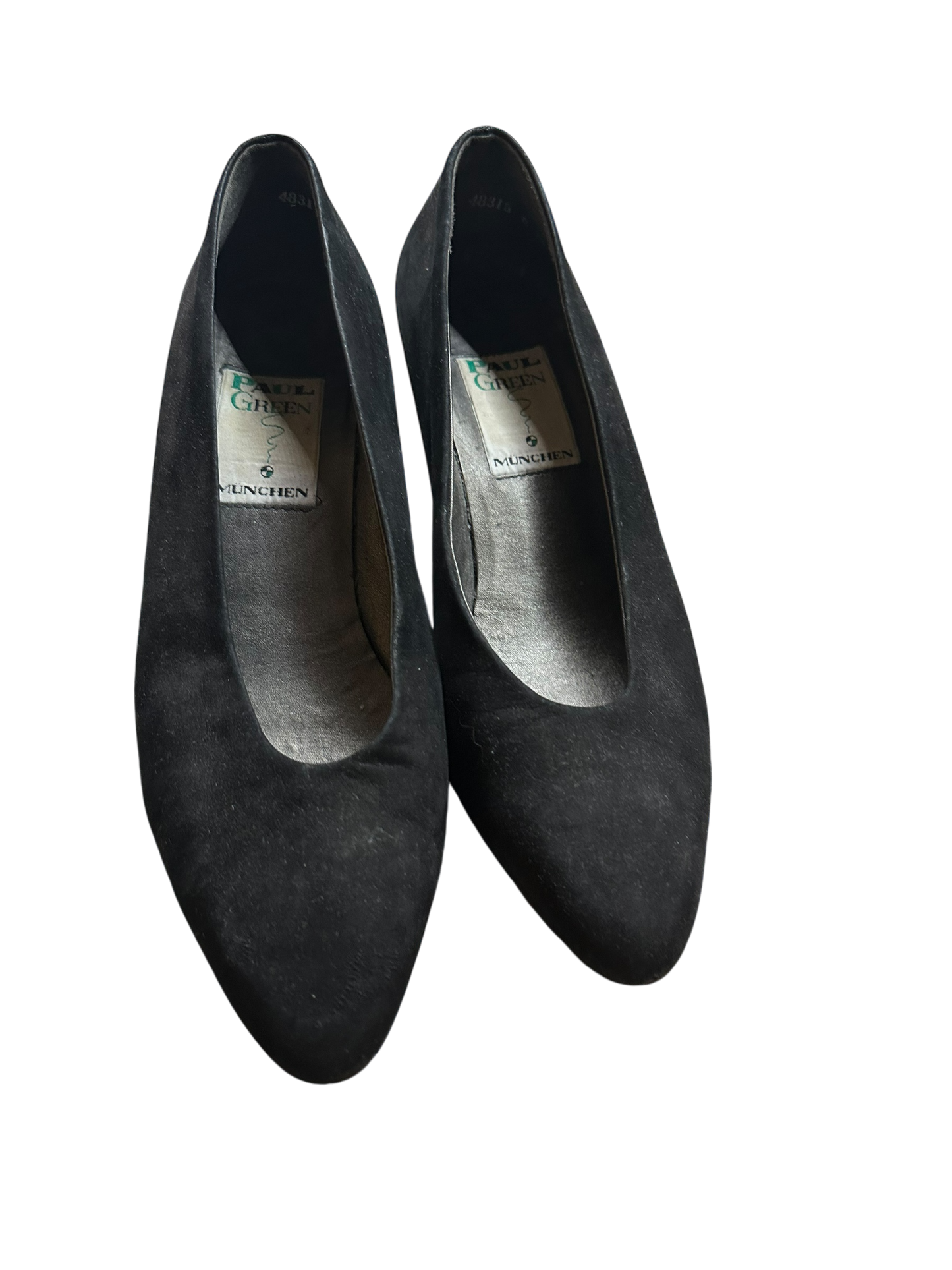 Paul Green München Damenhalbschuhe Echtleder schwarz Gr. 36