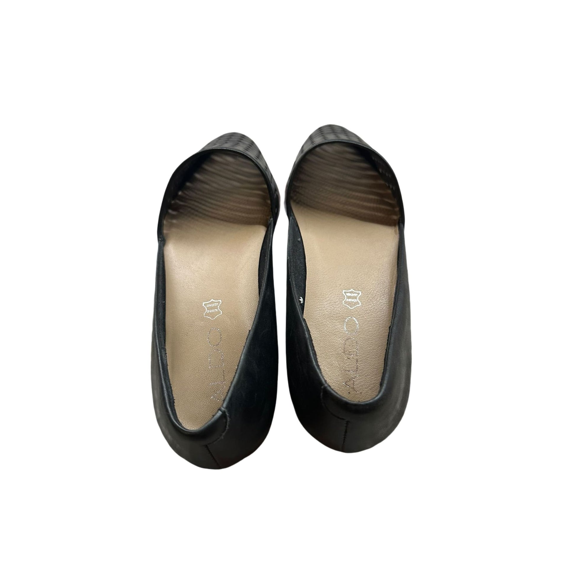 Aldo Damenhalbschuhe Echtleder schwarz Gr. 37,5