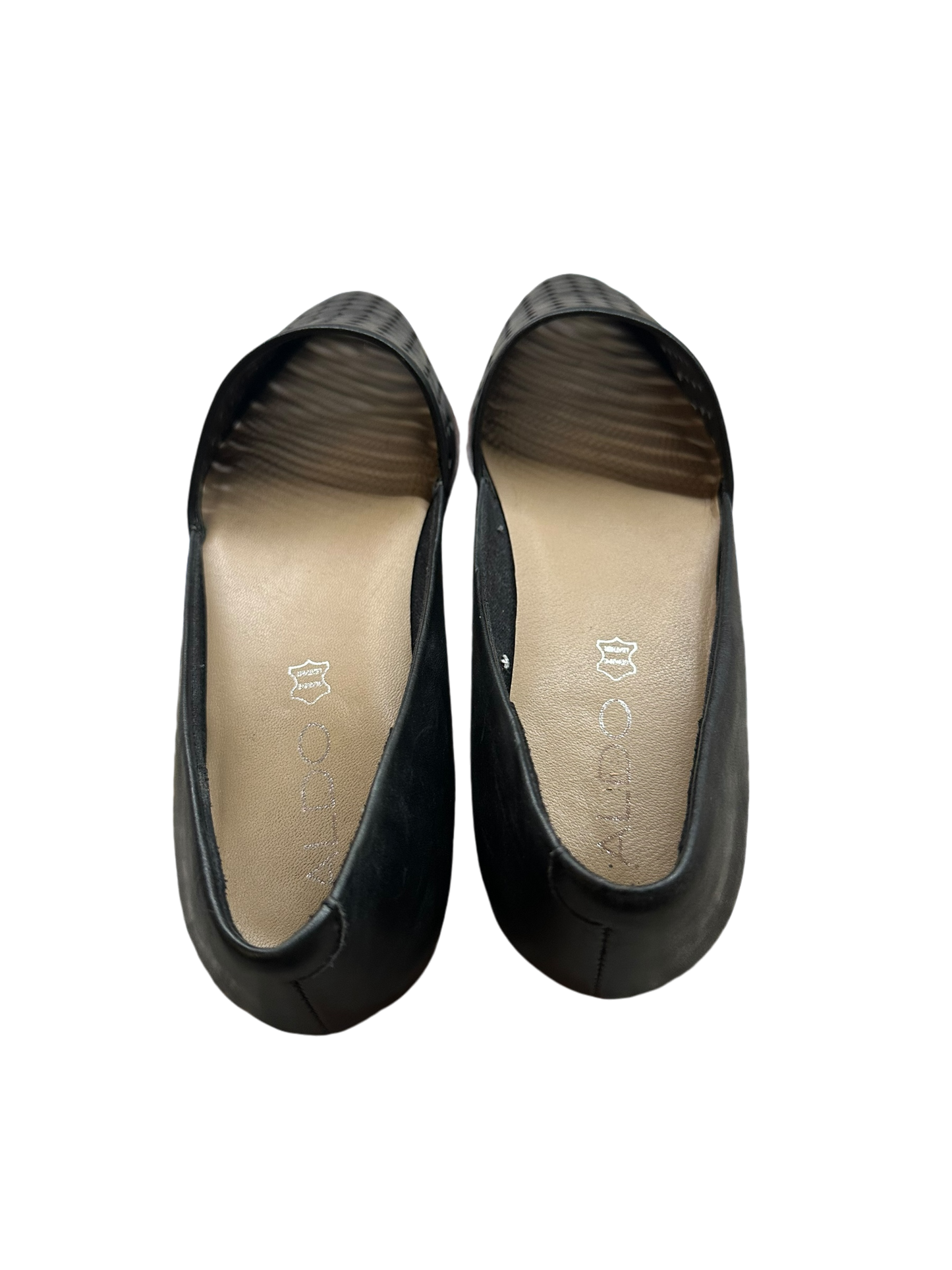 Aldo Damenhalbschuhe Echtleder schwarz Gr. 37,5