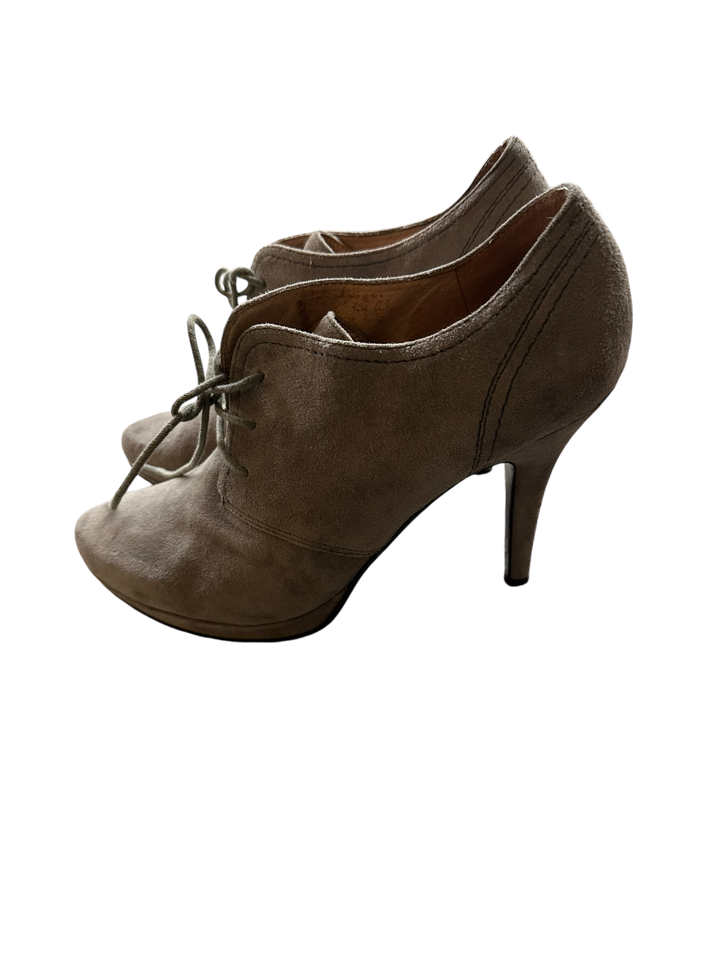 5th Avenue Damenhalbschuhe grau Leder Gr. 39