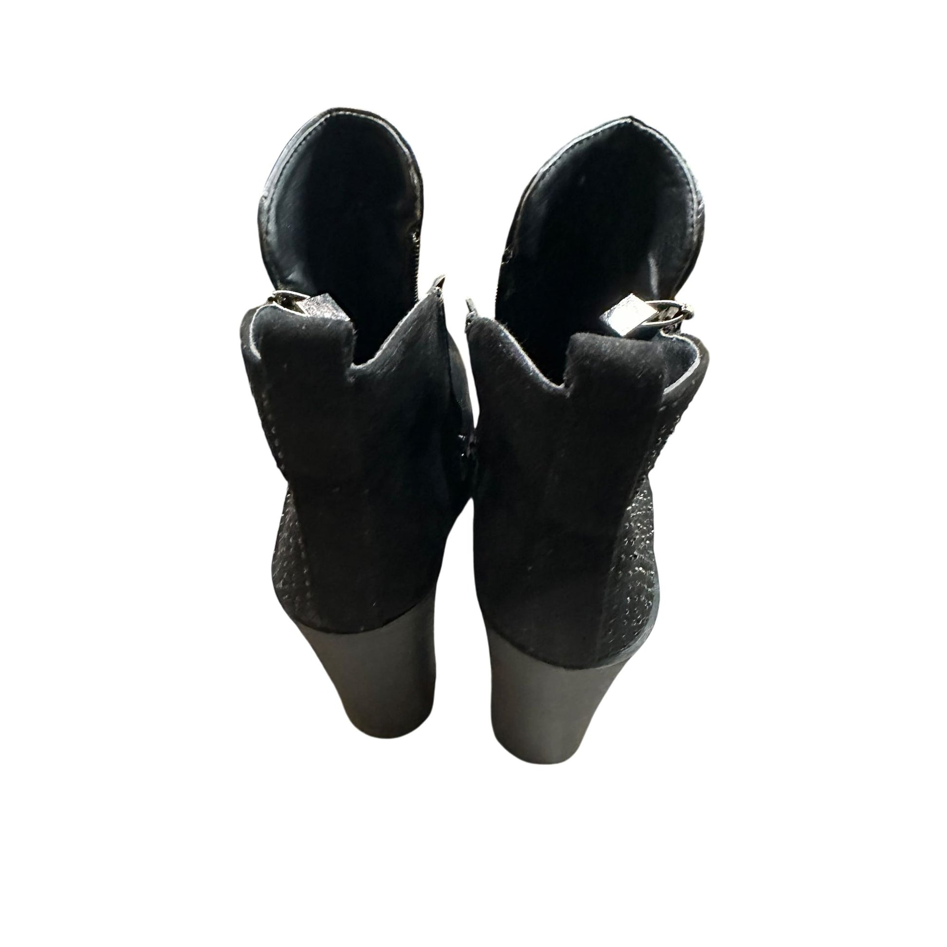 Supermode Damenhalbschuhe schwarz Kunstleder Gr. 41