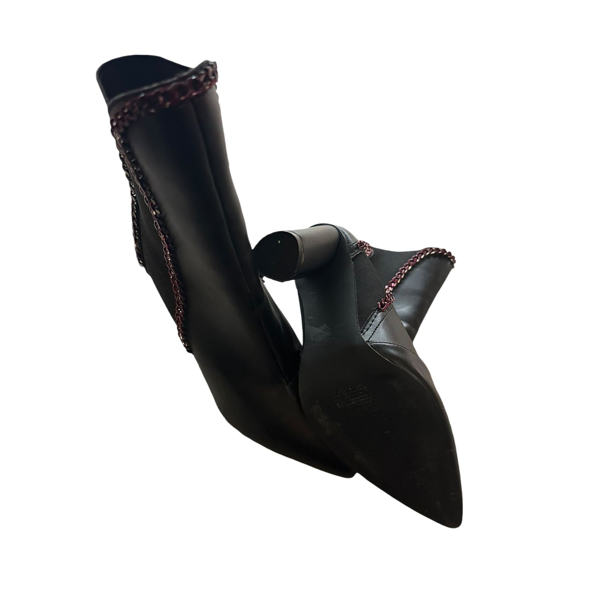 Pretty Little Think Damenhalbschuhe schwarz Leder Gr. 36