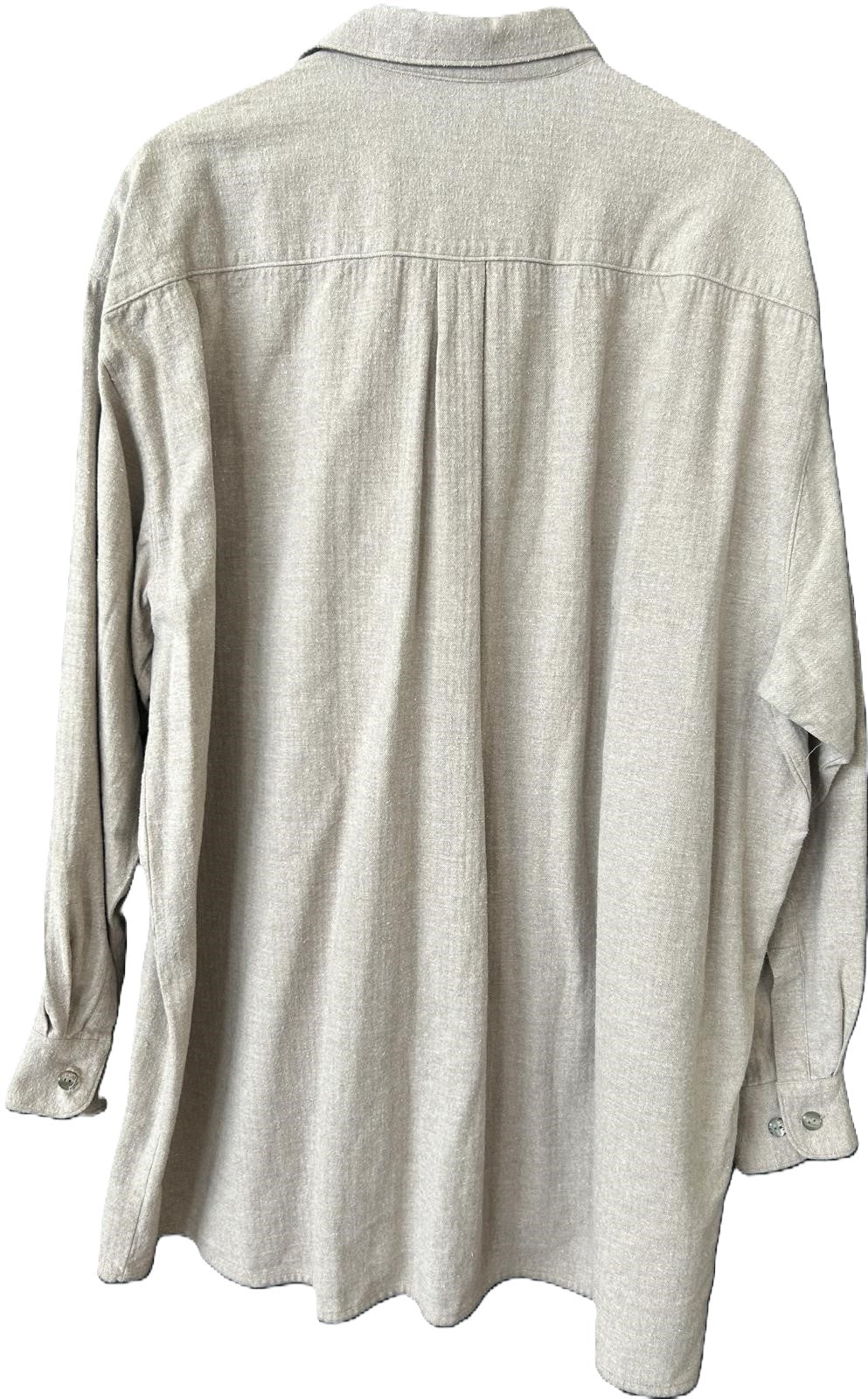 Hemd langarm  - Alpenland Comfort Fit  Gr. 45 Beige