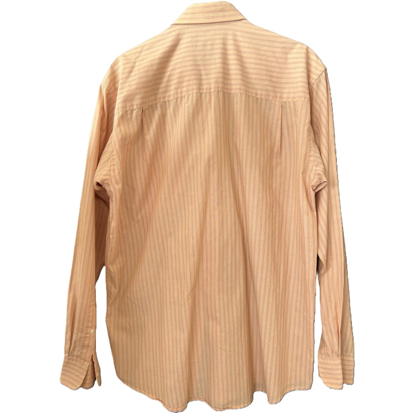 Hemd langarm  - Barisal Comfort Fit Gr. M orange/rose