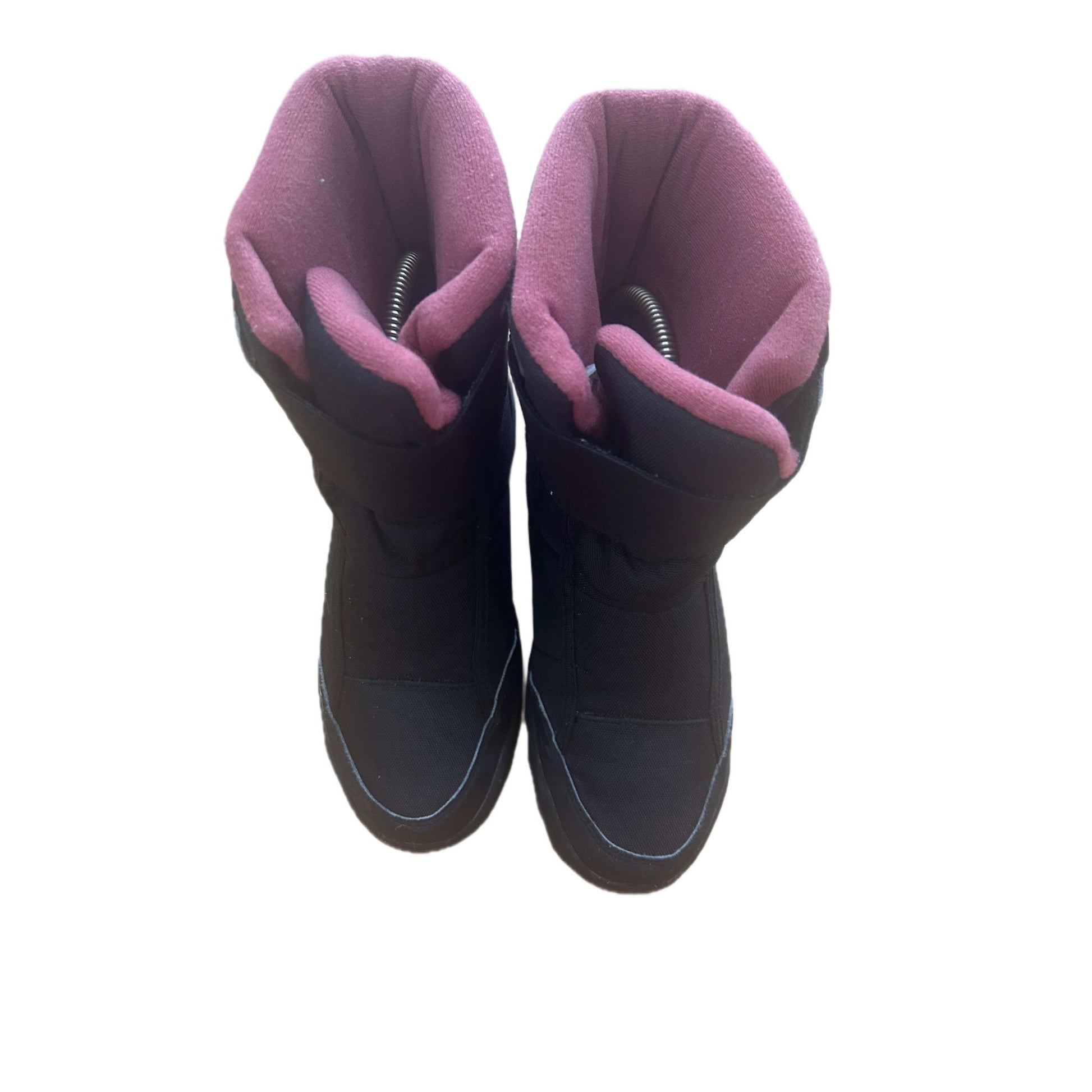 QUECHUA Schneestiefel Damen schwarz Gr. 37