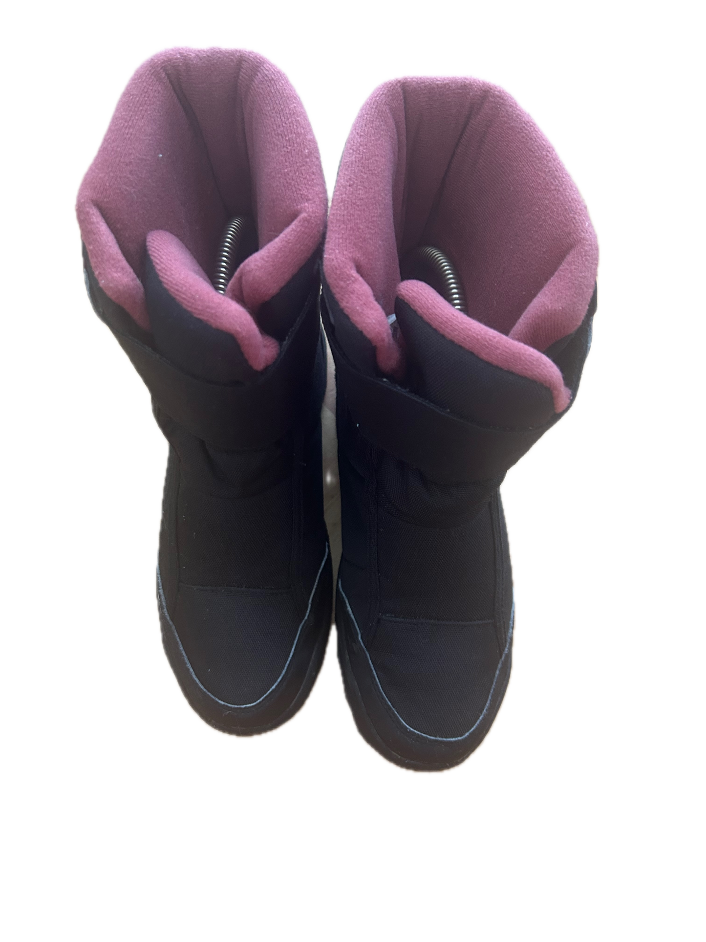 QUECHUA Schneestiefel Damen schwarz Gr. 37