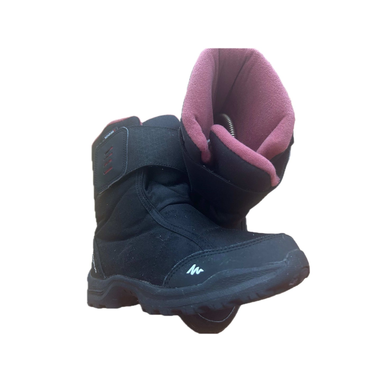 QUECHUA Schneestiefel Damen schwarz Gr. 37