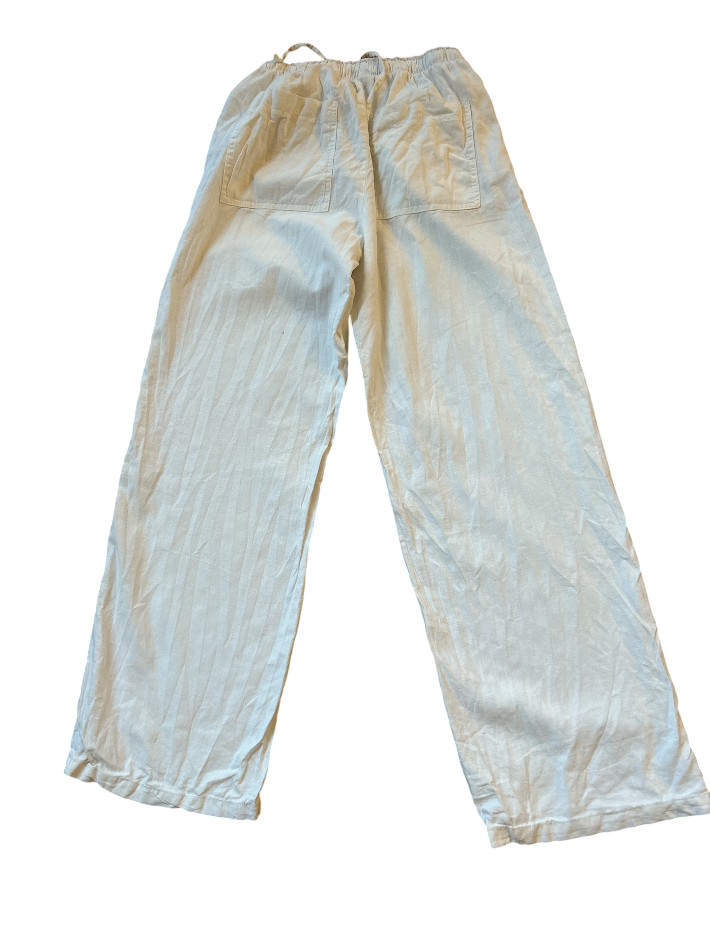 Bershka, Leinenhose Damen Weiß Größe XS