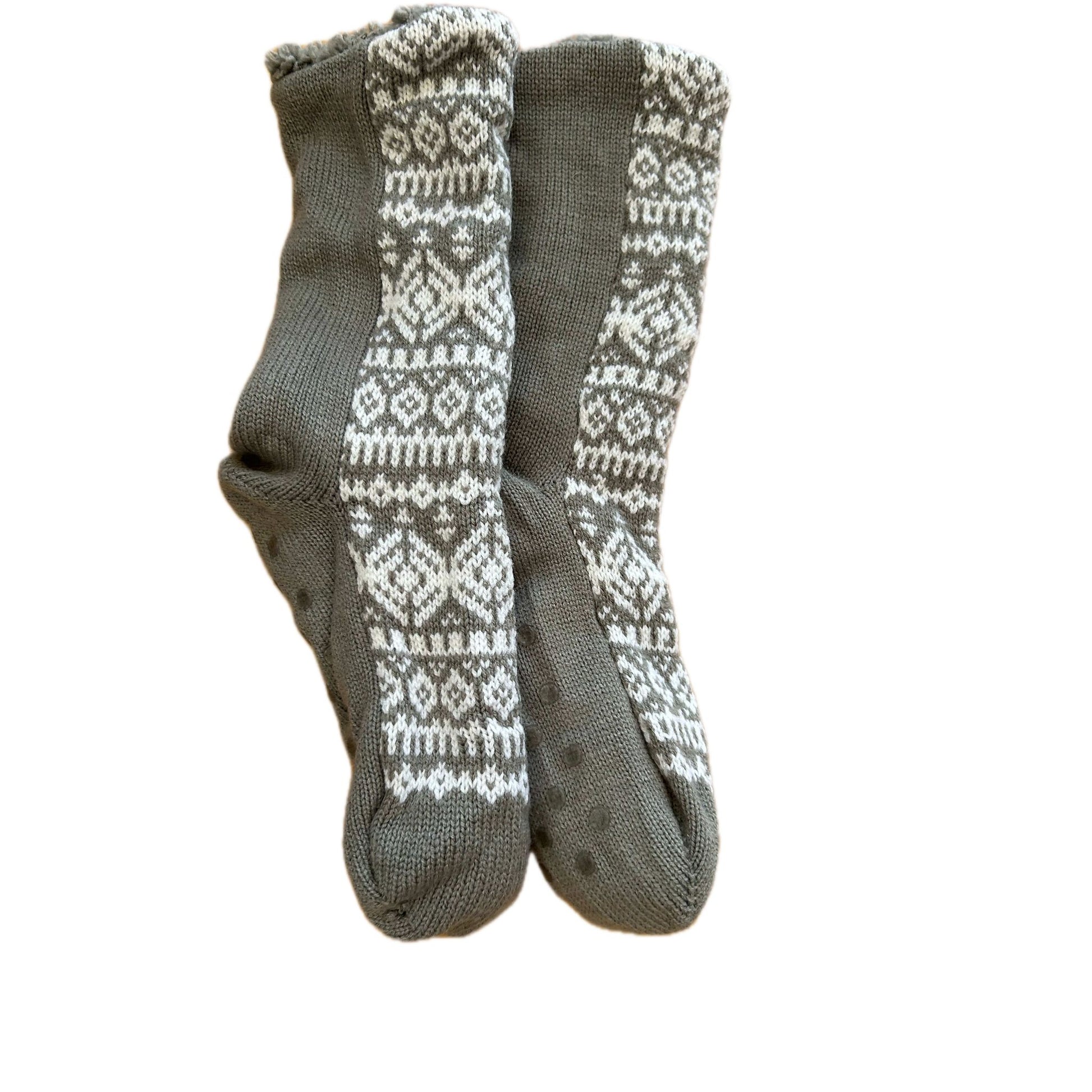Pure Panda Winterstrümpfe Unisex grau Gr. 40/41