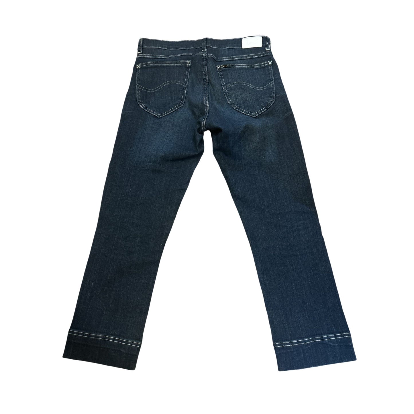 LEE, Damen Jeans Dreiviertelhose SKINNY CROPPED Größe 40