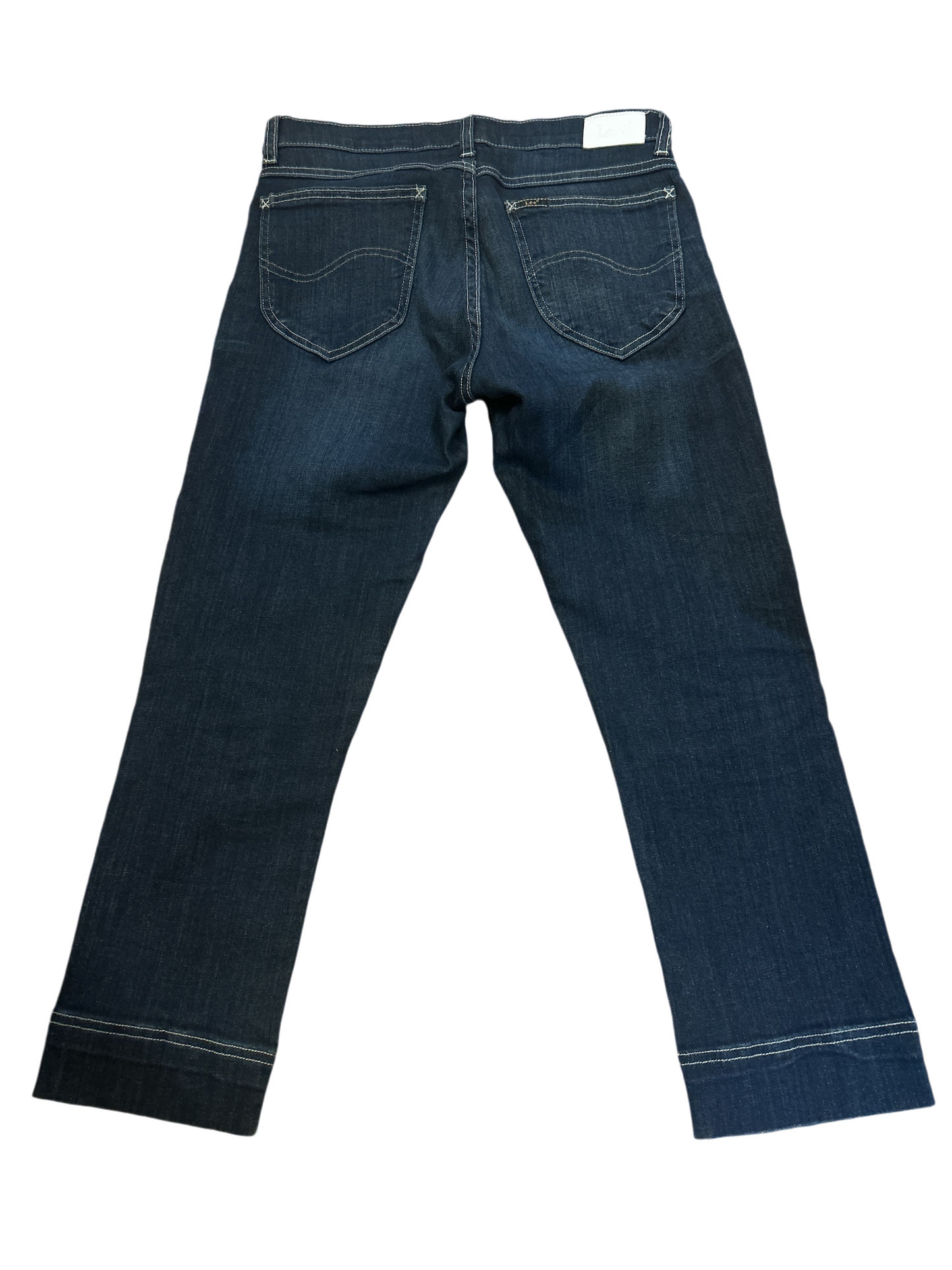 LEE, Damen Jeans Dreiviertelhose SKINNY CROPPED Größe 40