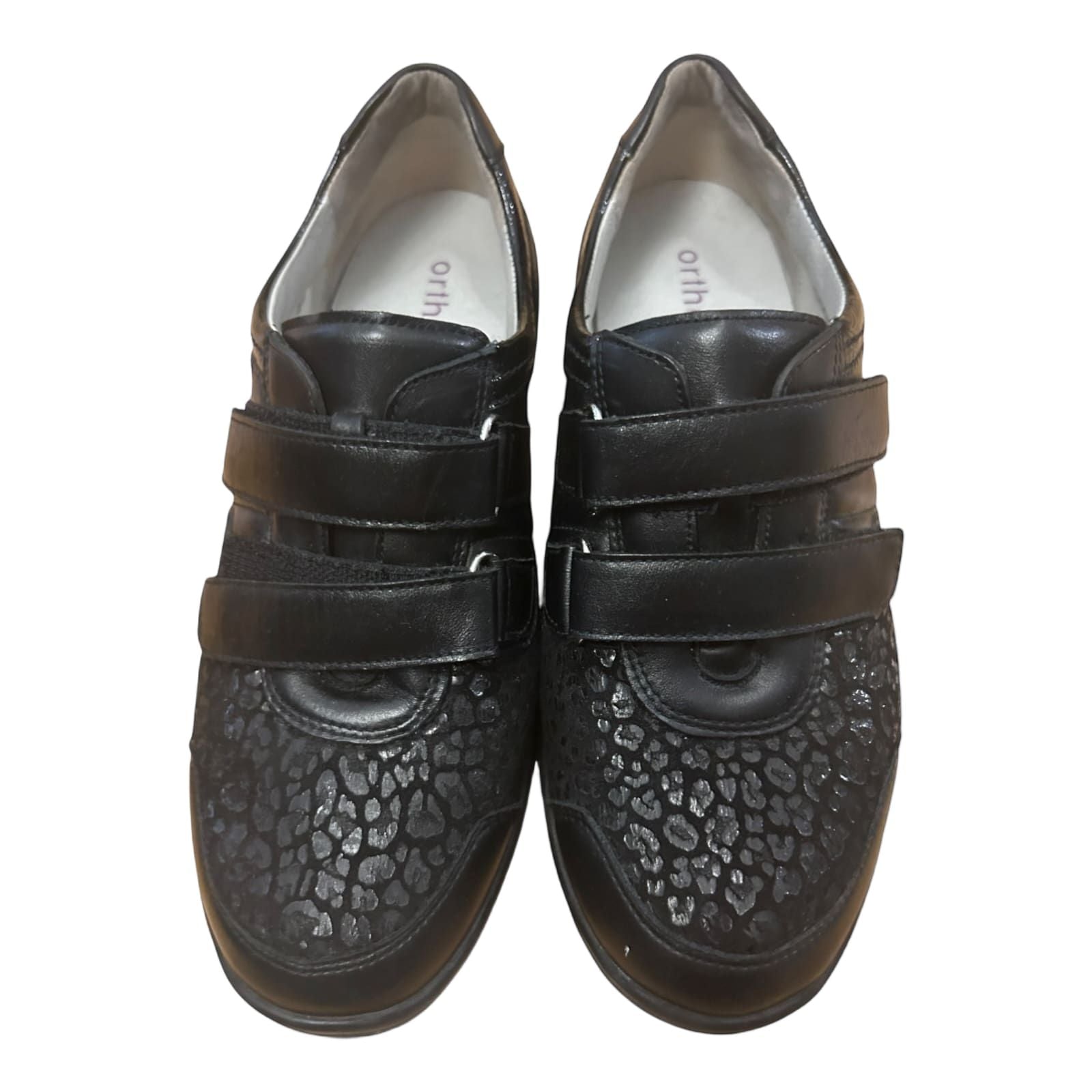 🥿 Waldläufer Halbschuhe Damen 38,5 Schwarz – Weite H Leder