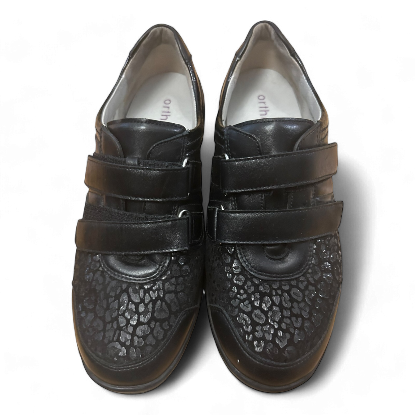 🥿 Waldläufer Halbschuhe Damen 38,5 Schwarz – Weite H Leder