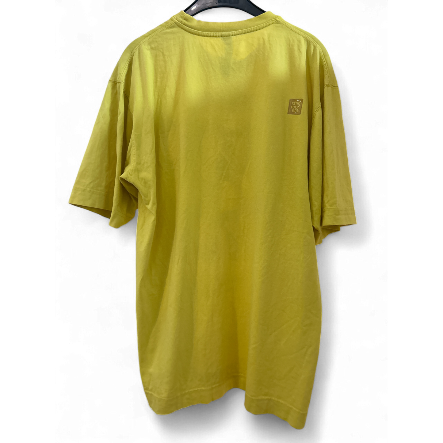 STOPROCENT -  Kurzarm - T-Shirt - Gr. M, gelb mit Print