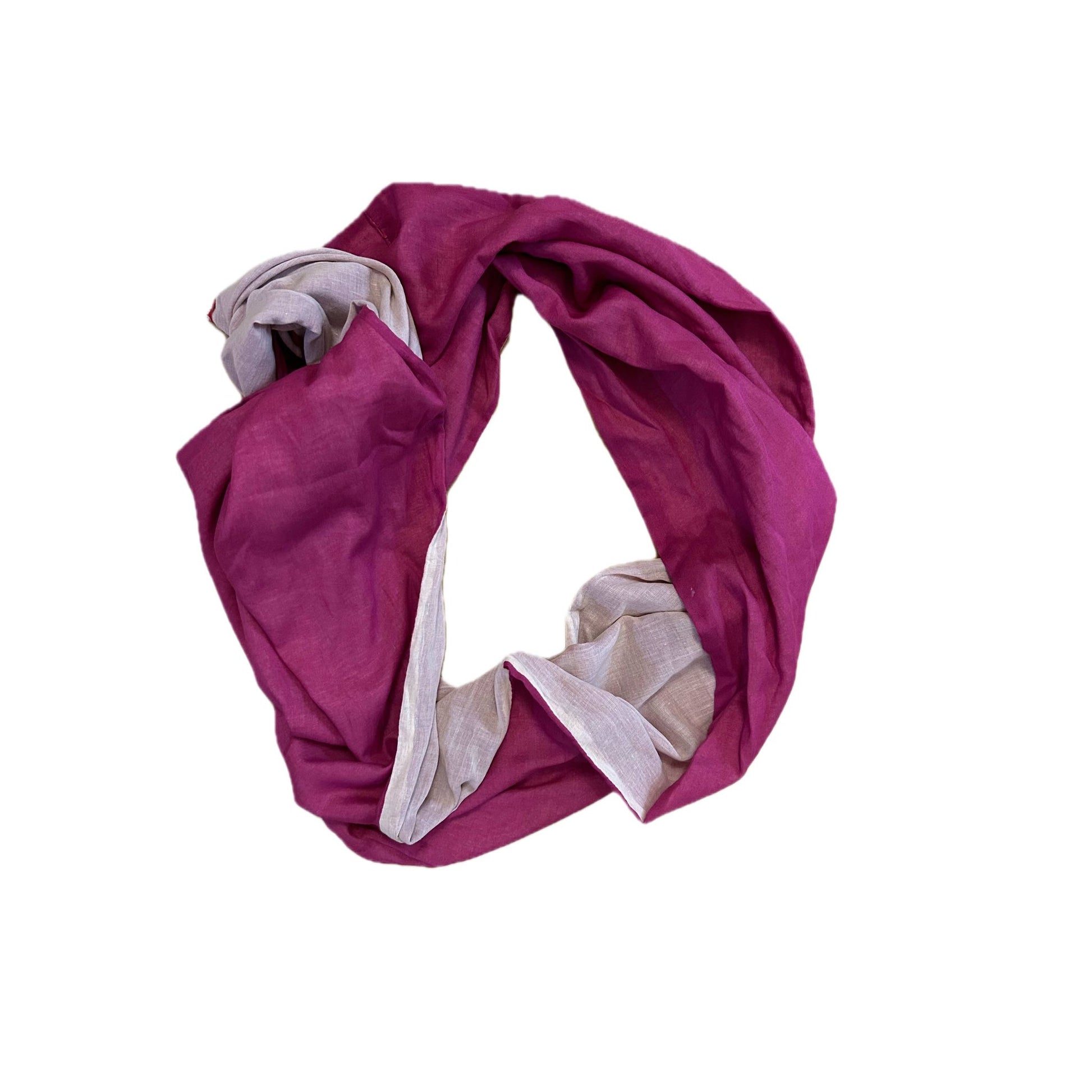 💖 Manguun Loop Tuch in Pink – 40 × 160 cm 🌸
