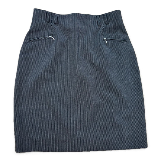 Pure Panda Vintagerock Damen Rock Gr 36 Schwarz Nadelstreifen Elegant Retro