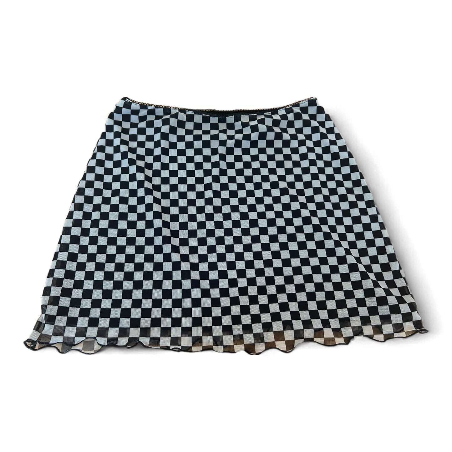 H&M Damen Minirock Karo Größe S