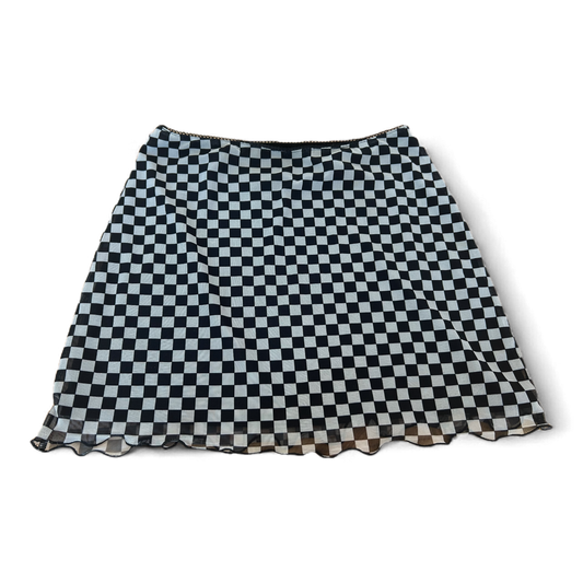 H&M Damen Minirock Karo Größe S