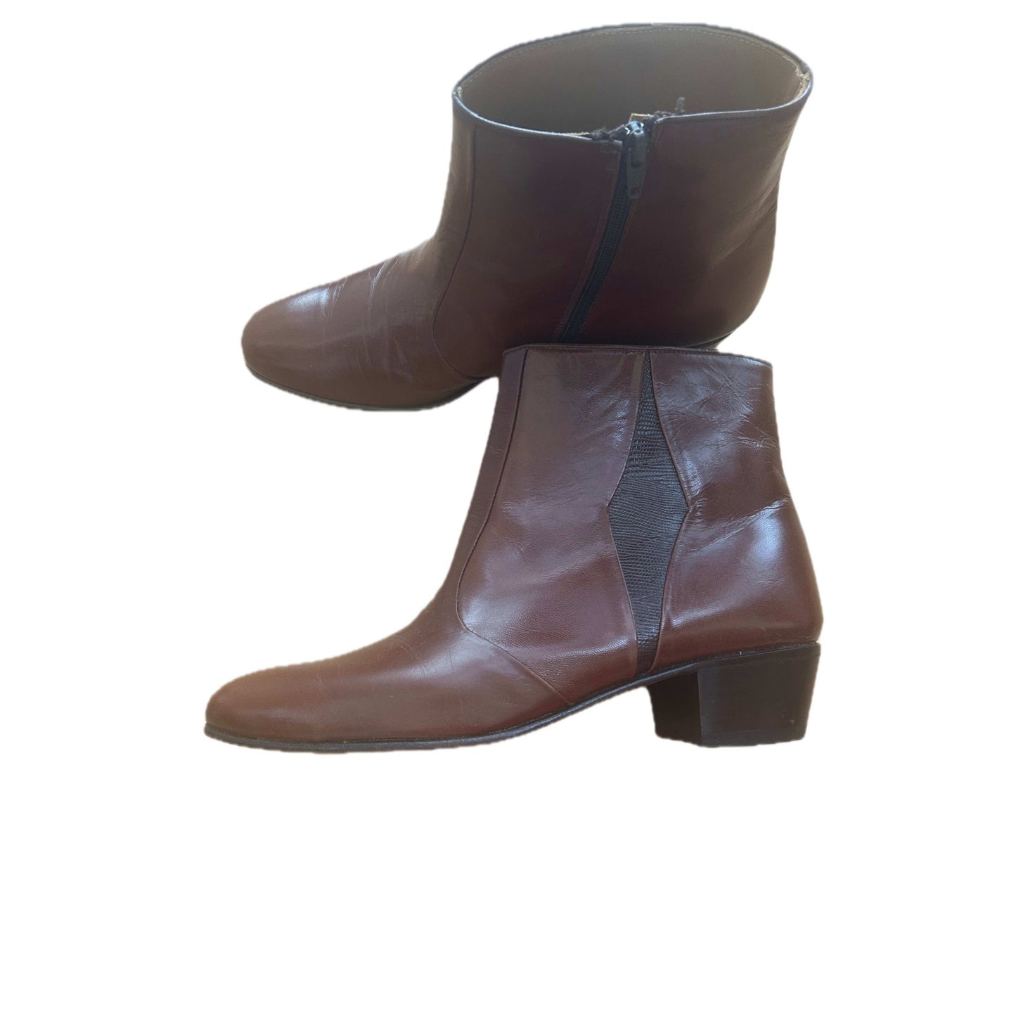 Herren Lederstiefelette Taylor Suela De Cuero ESPANA Gr. 43