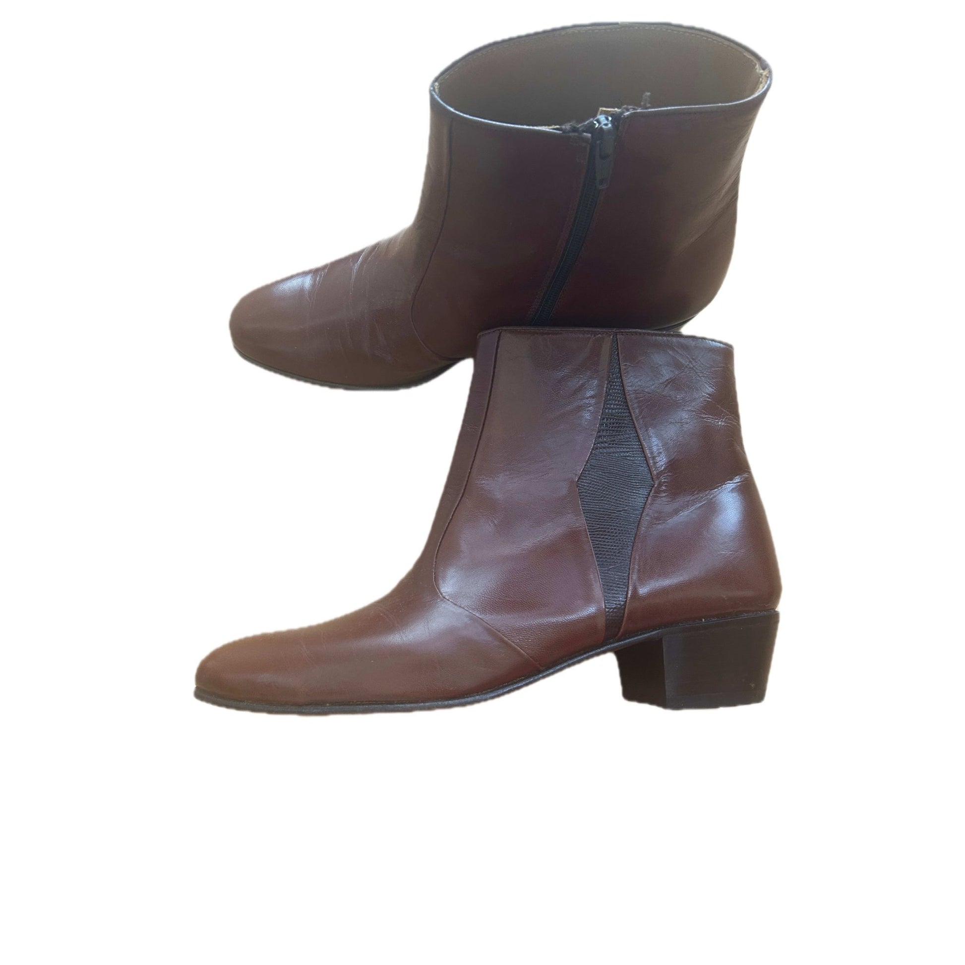 Herren Lederstiefelette Taylor Suela De Cuero ESPANA Gr. 43