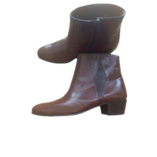 Herren Lederstiefelette Taylor Suela De Cuero ESPANA Gr. 43